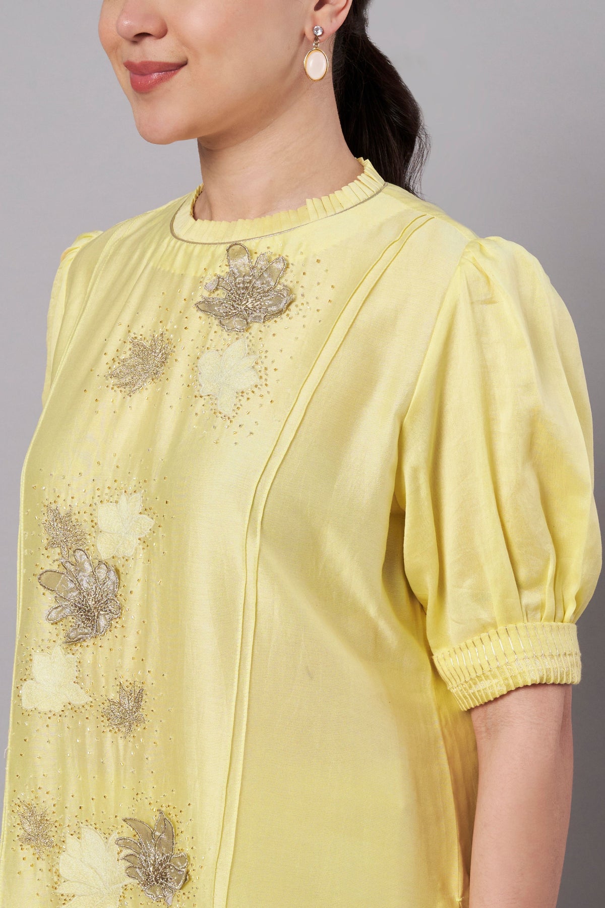 Aurora Butter Yellow Kurta Set