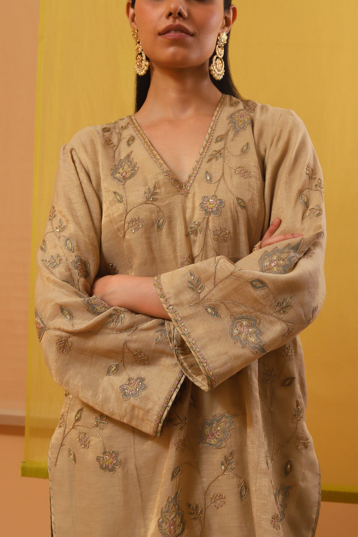 Riba Short Kurta Set