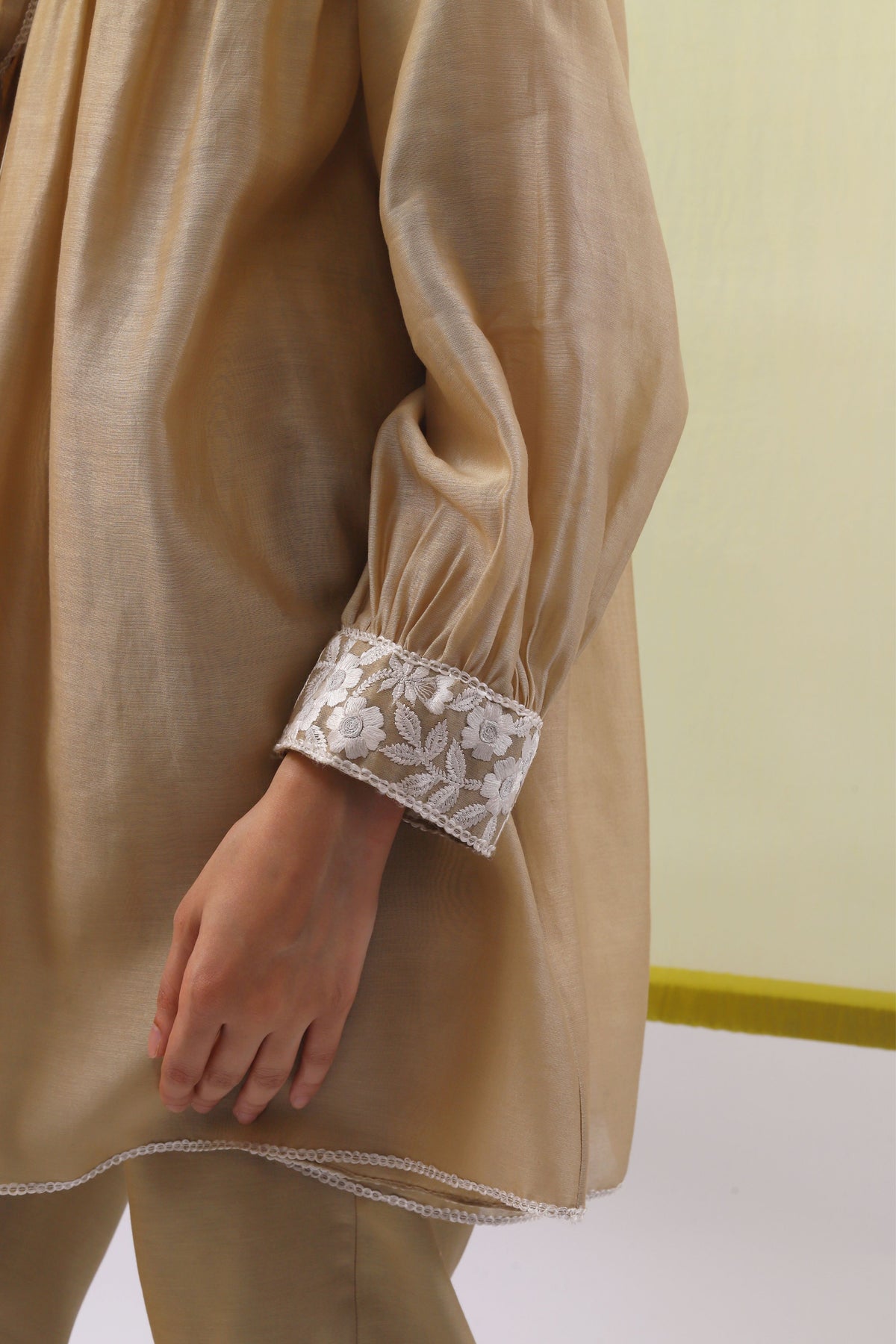 Beige Nuri Co-ordinate Set
