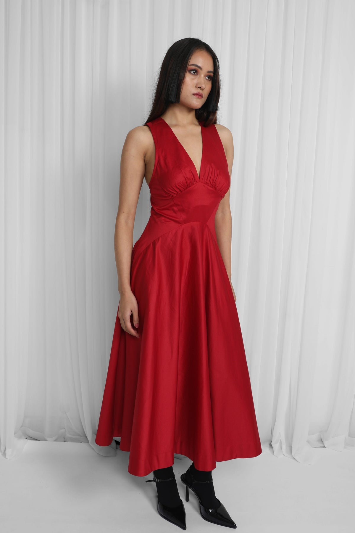 Red Medora Dress