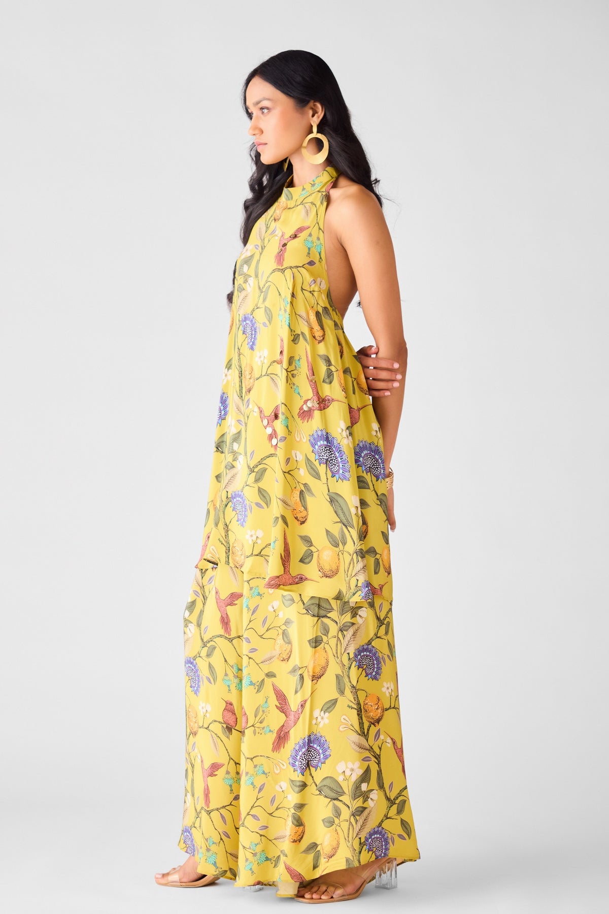 Halter Neck Sharara Set