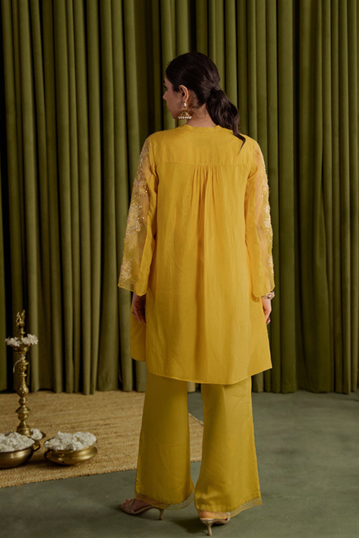 Mango Kurta Floral Set