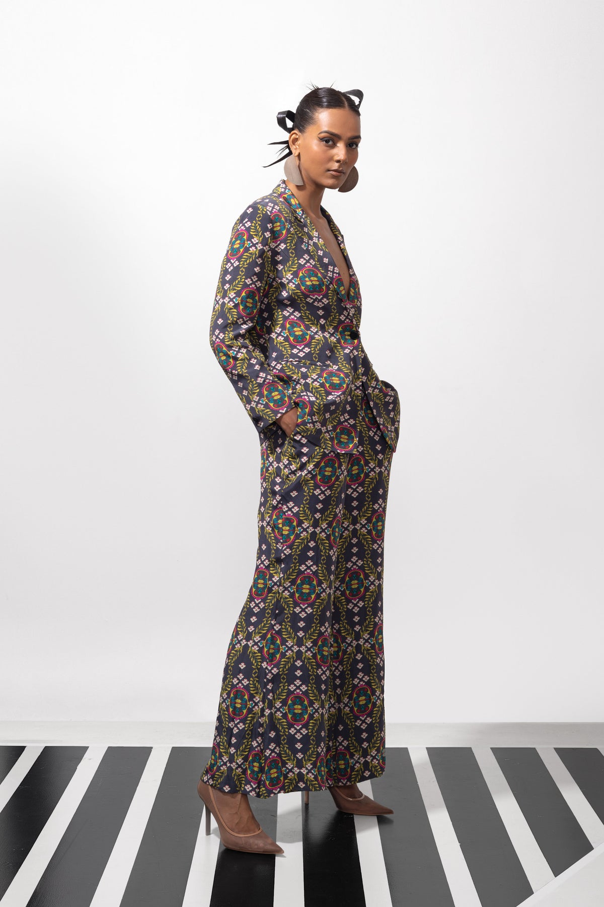 Wild Orchid Blazer Set