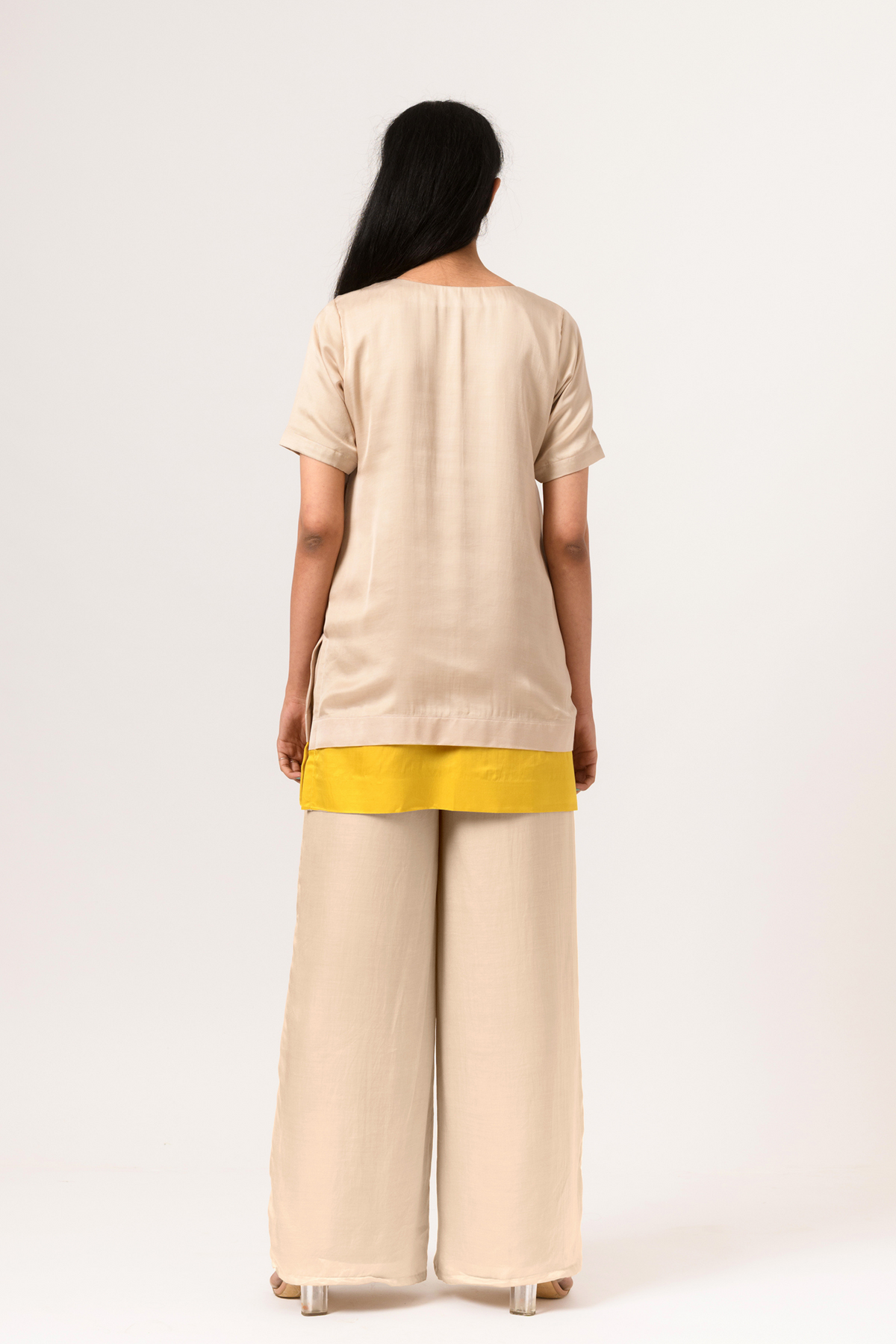 Ecru yellow top