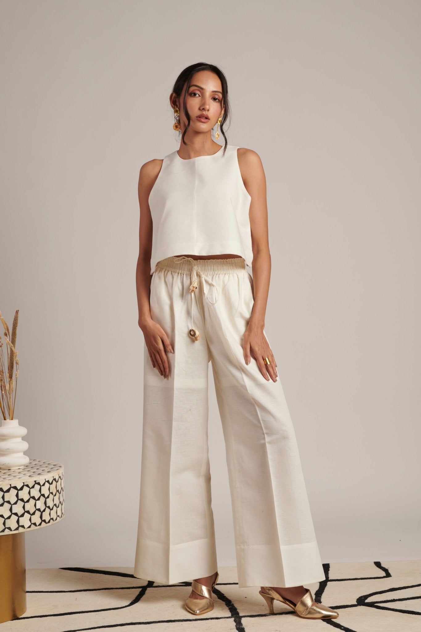 Pearl Bliss Crop Top - Moh India - Elahe