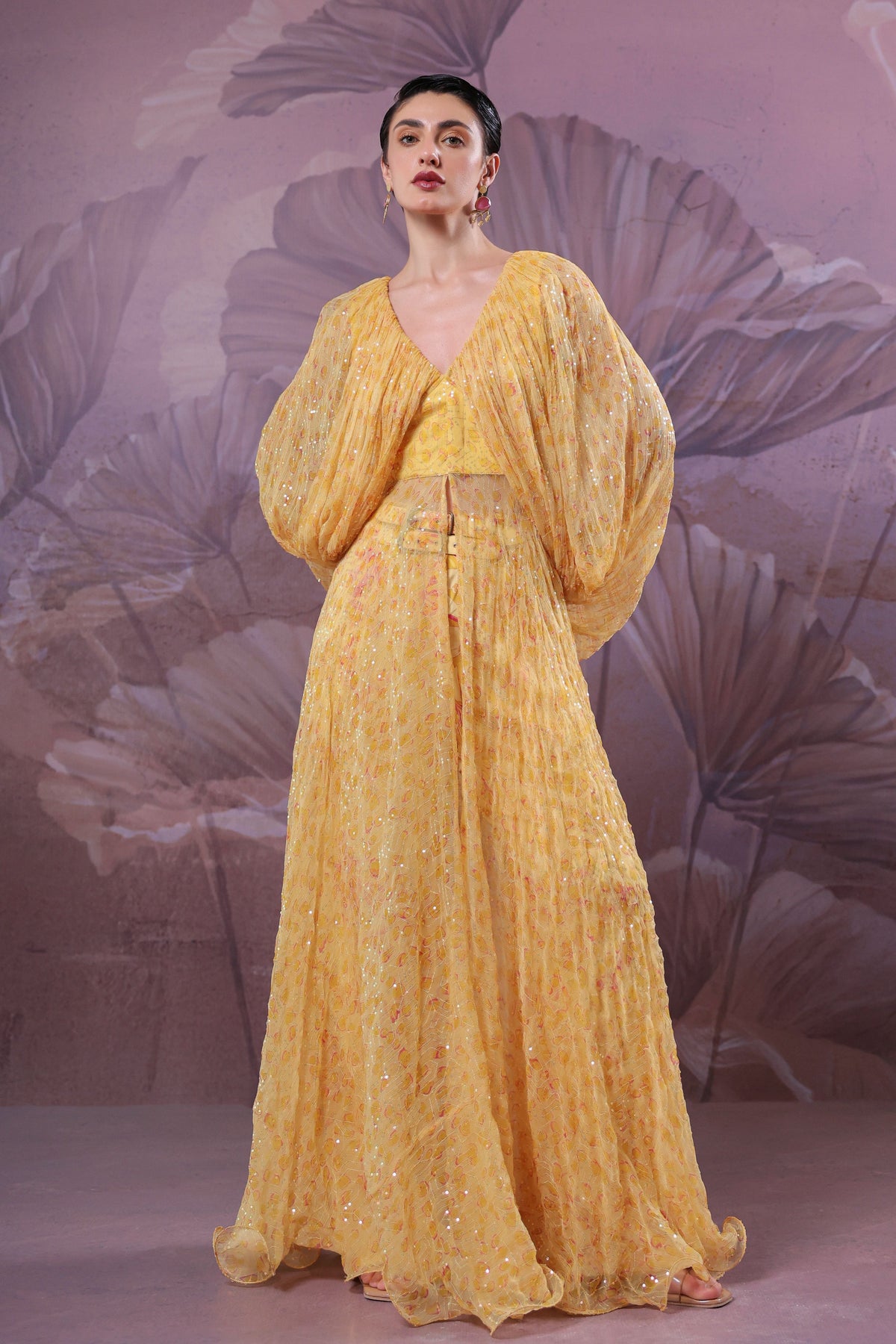 The Butter Yellow Flury&#39;s Jacket Set
