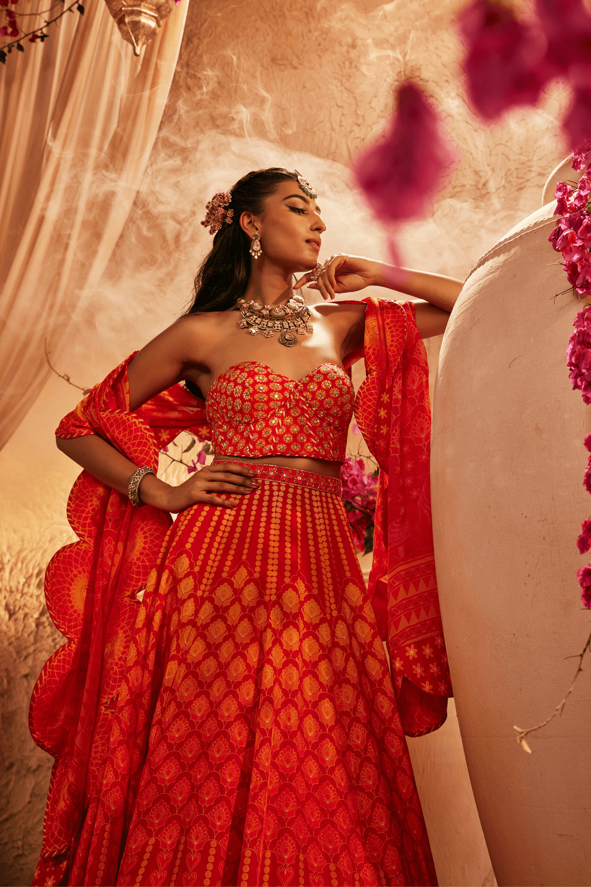 Noa Embroidered Lehenga Set