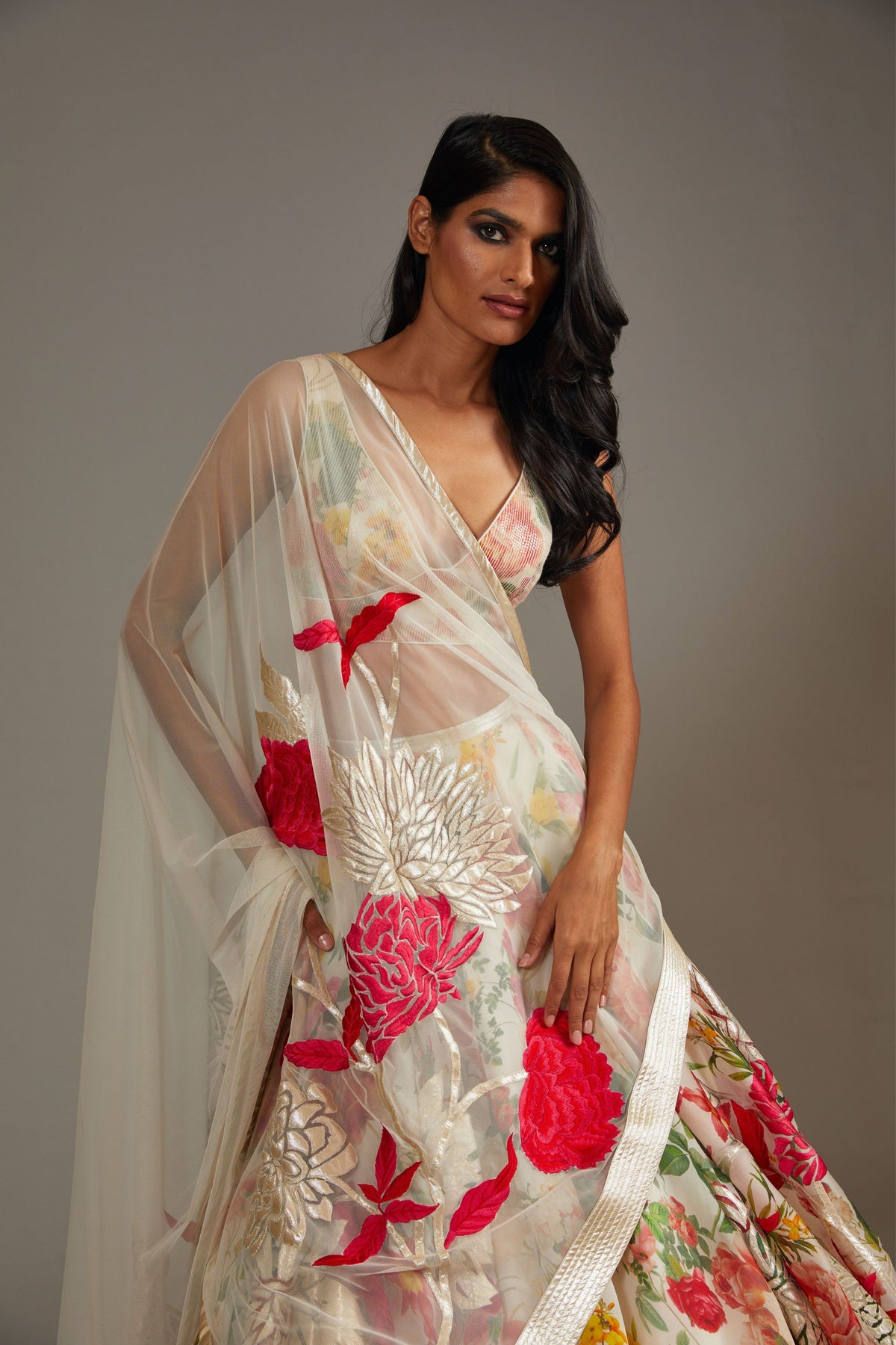 Anarkali Set with Embroidery