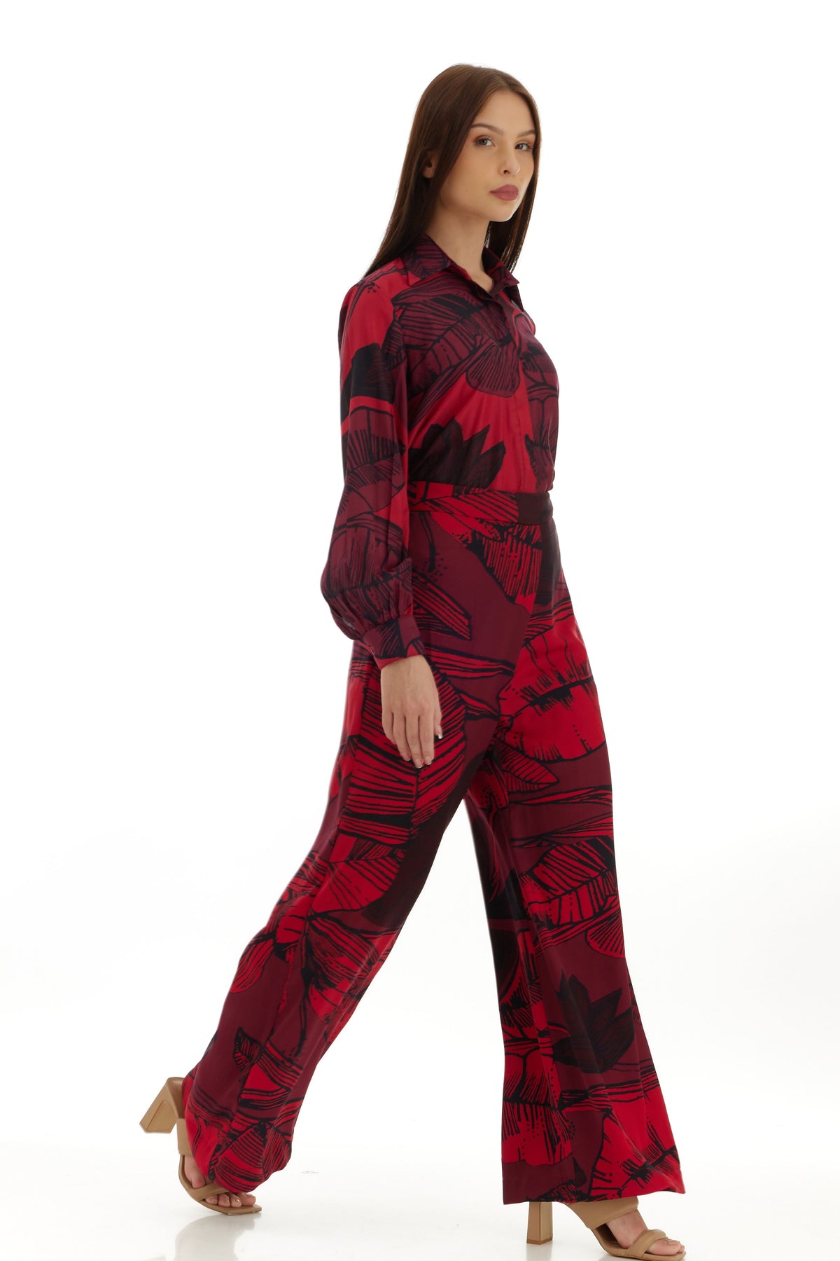 Hot Pink Floral Pant