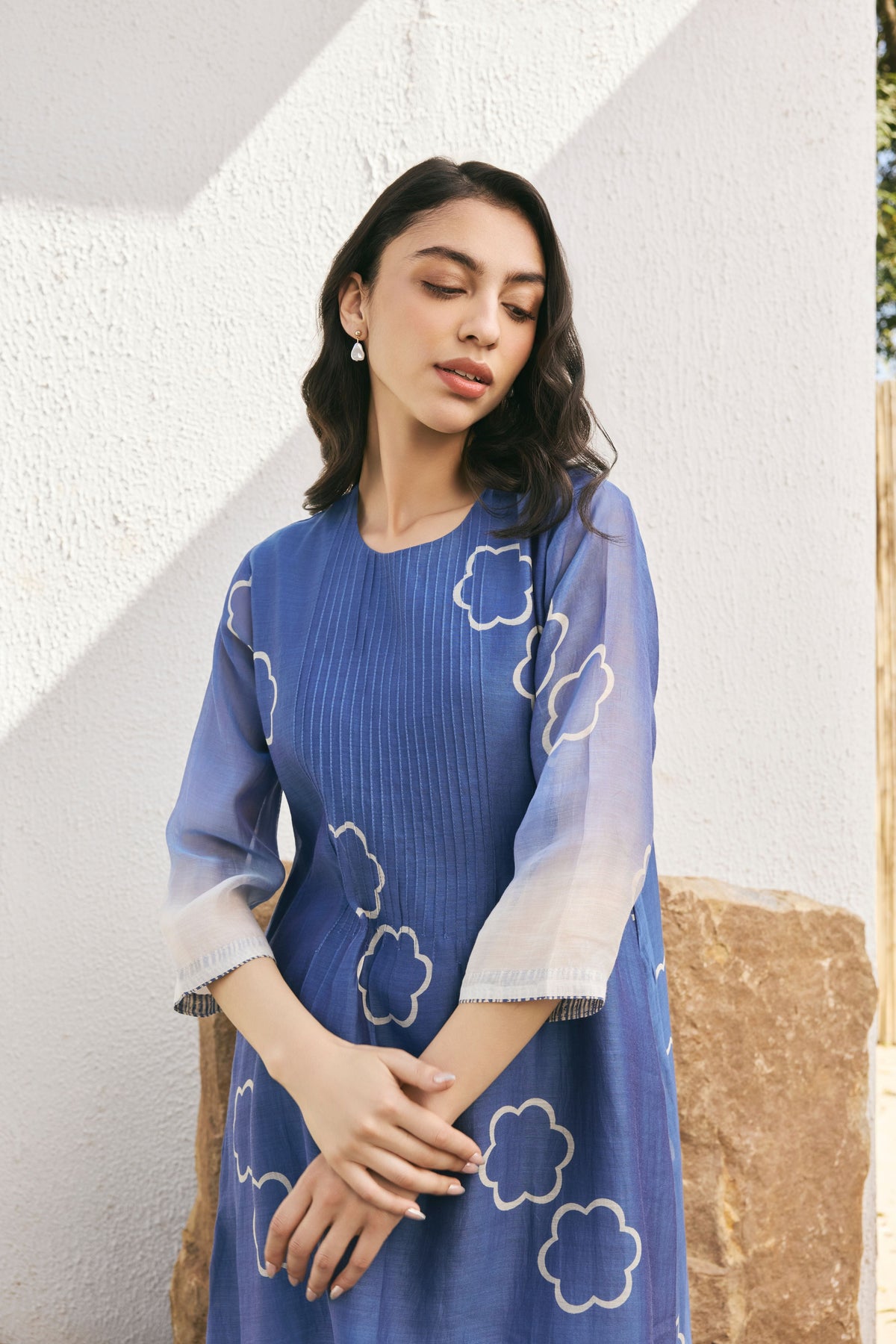 Ocean Blue Kurta