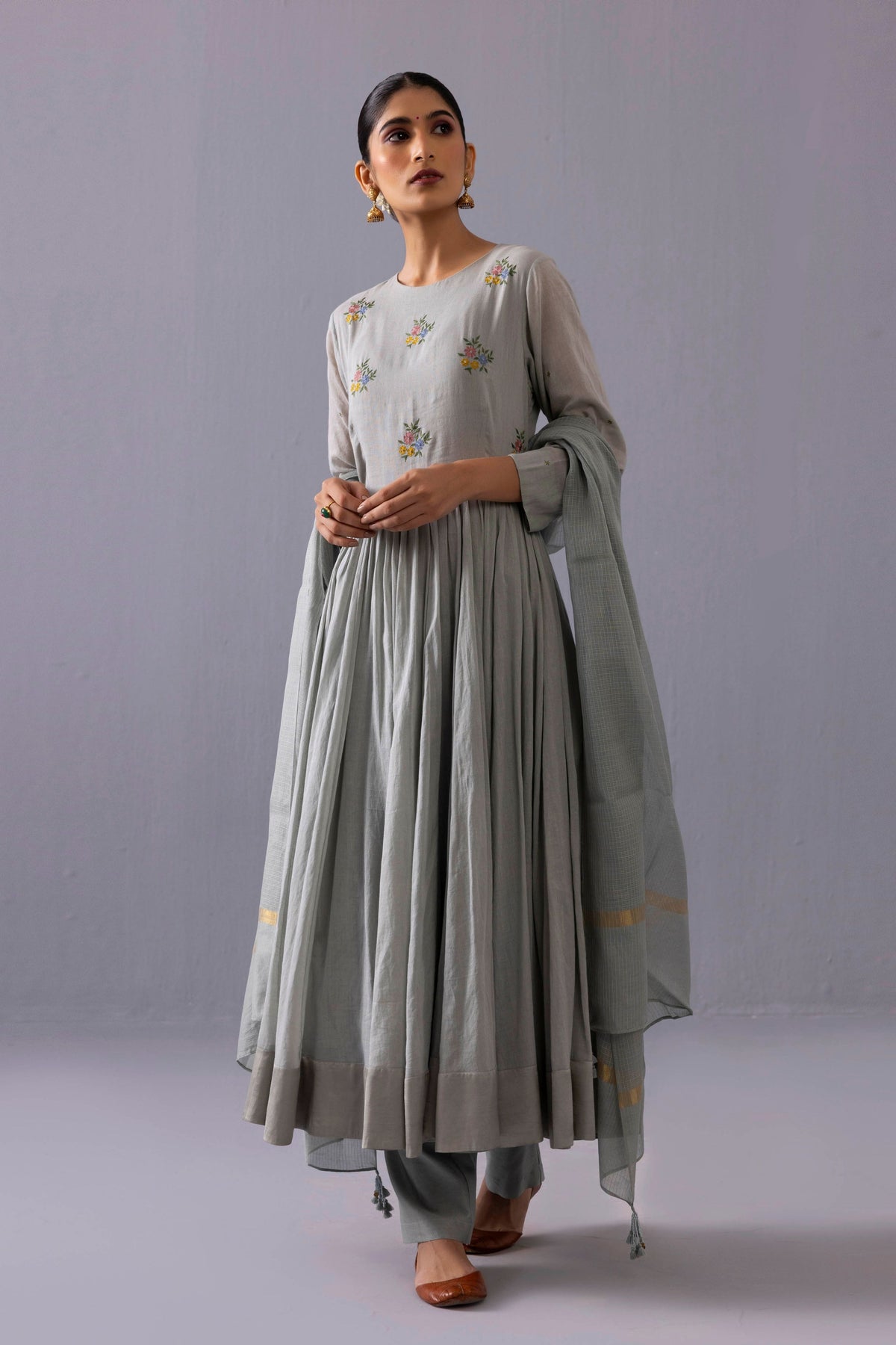 Latika Blue Kurta Set