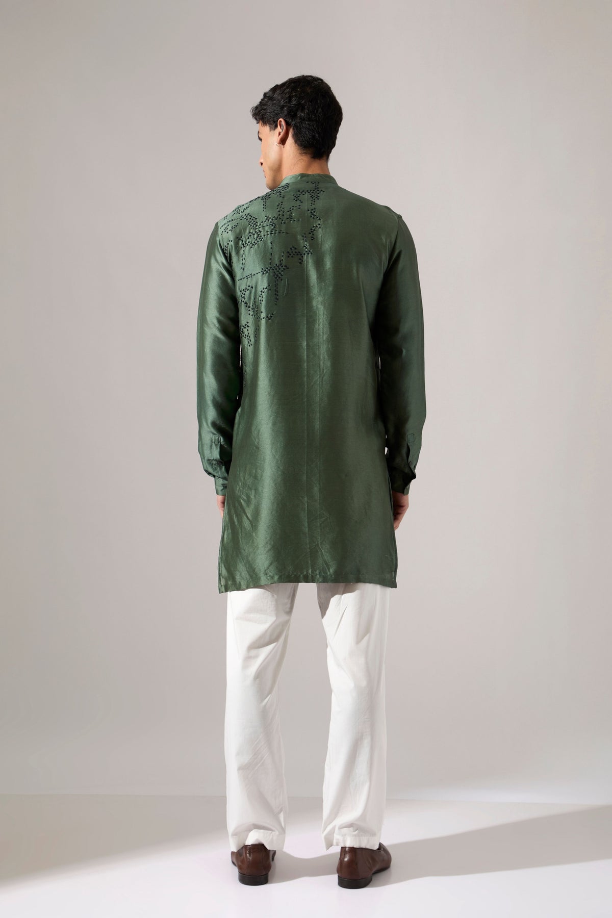 Tyrion Hand Embroidered Kurta Set