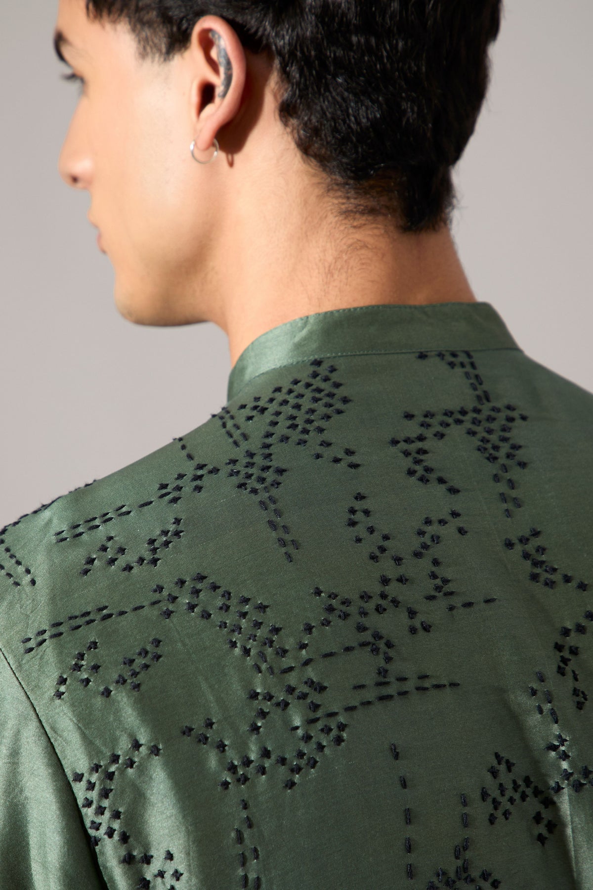 Tyrion Hand Embroidered Kurta Set