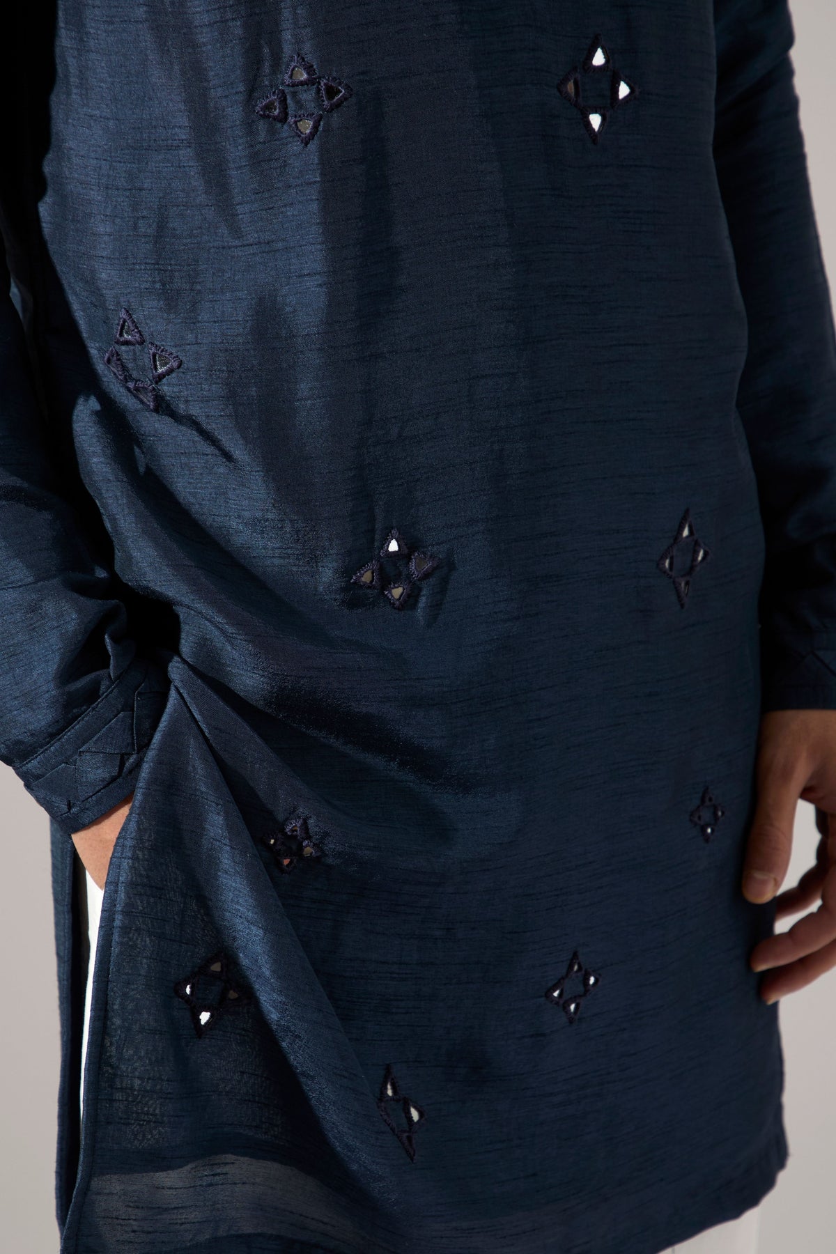 Steven Hand Embroidered Kurta Set