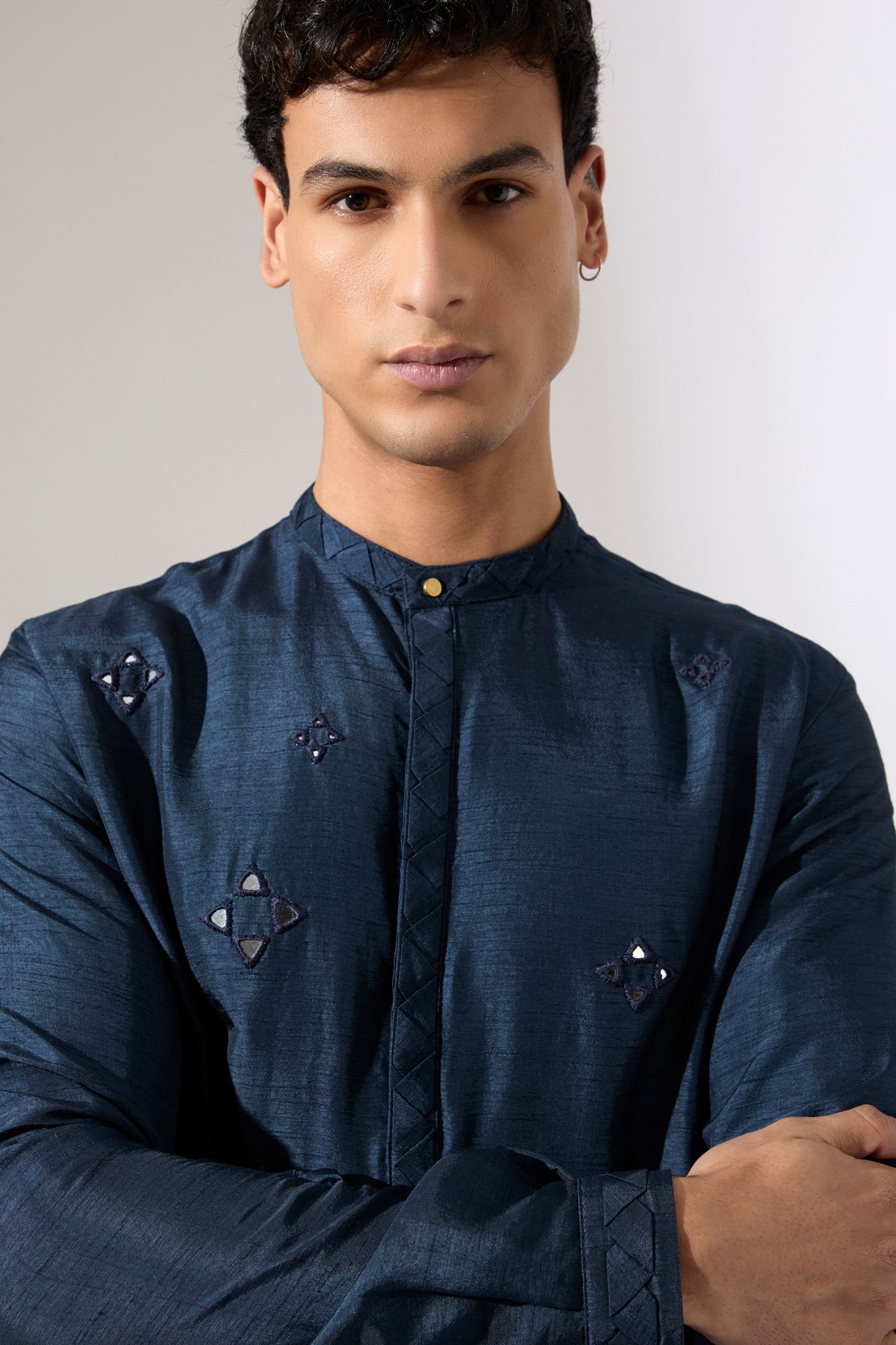 Steven Hand Embroidered Kurta Set