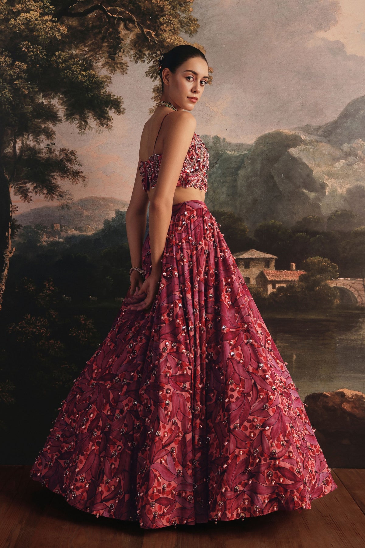 Georgette Lehenga Set