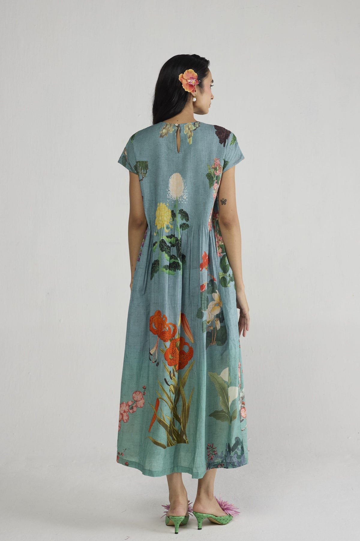 Itsuki Pintucks Dress