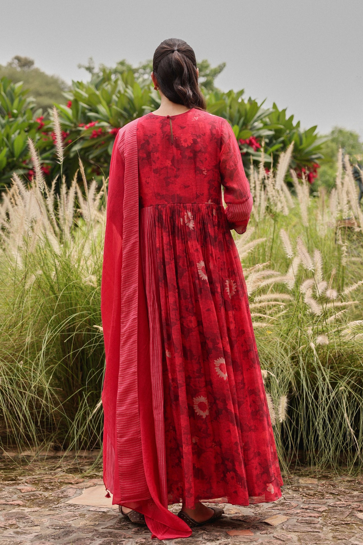 Rosewood Bloom Anarkali