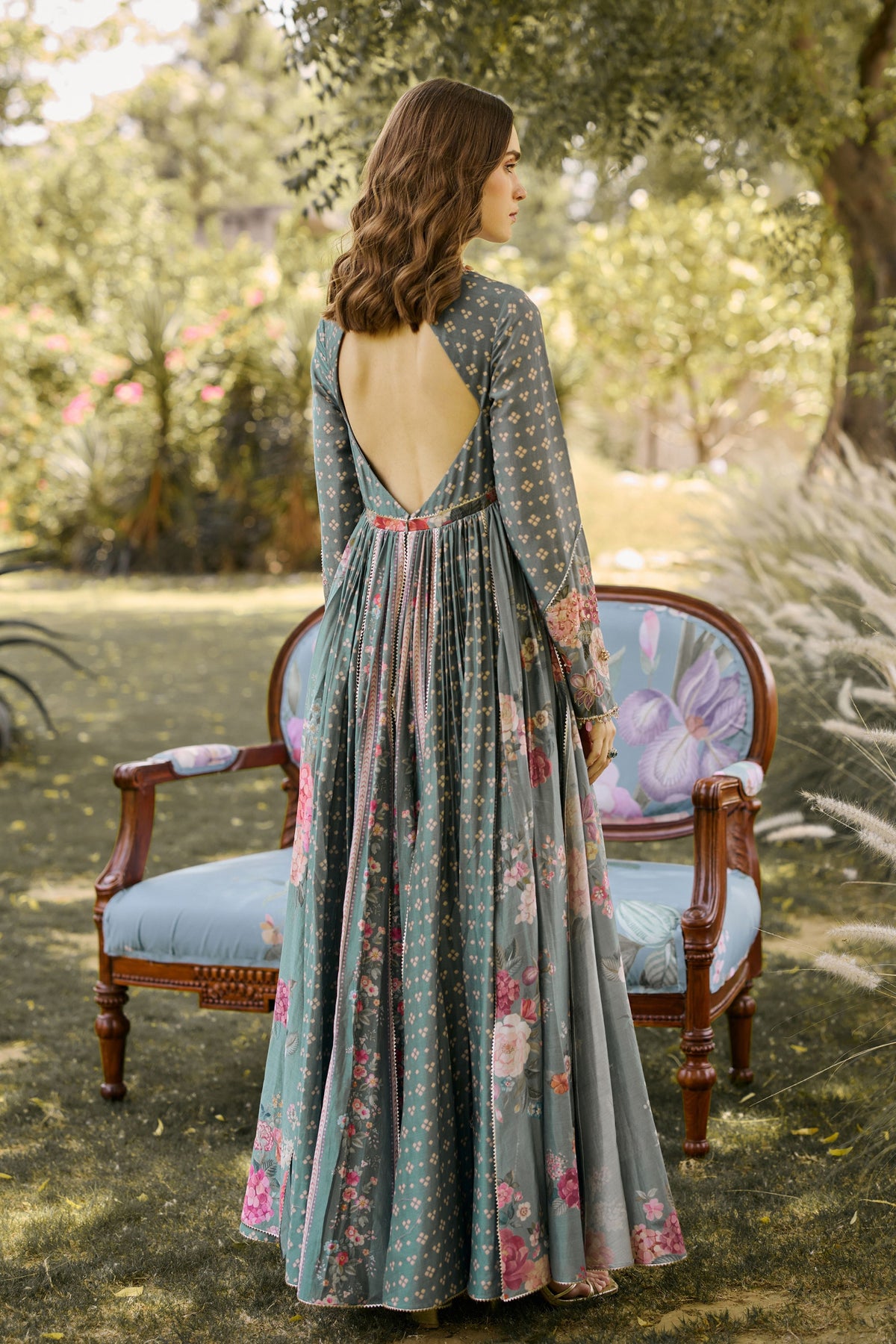 Camellia Anarkali Set