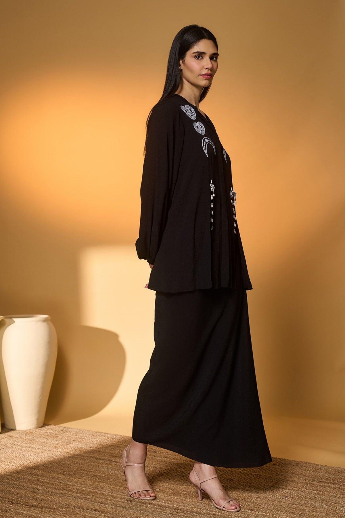 Black Midnight Snack Co-ord Set