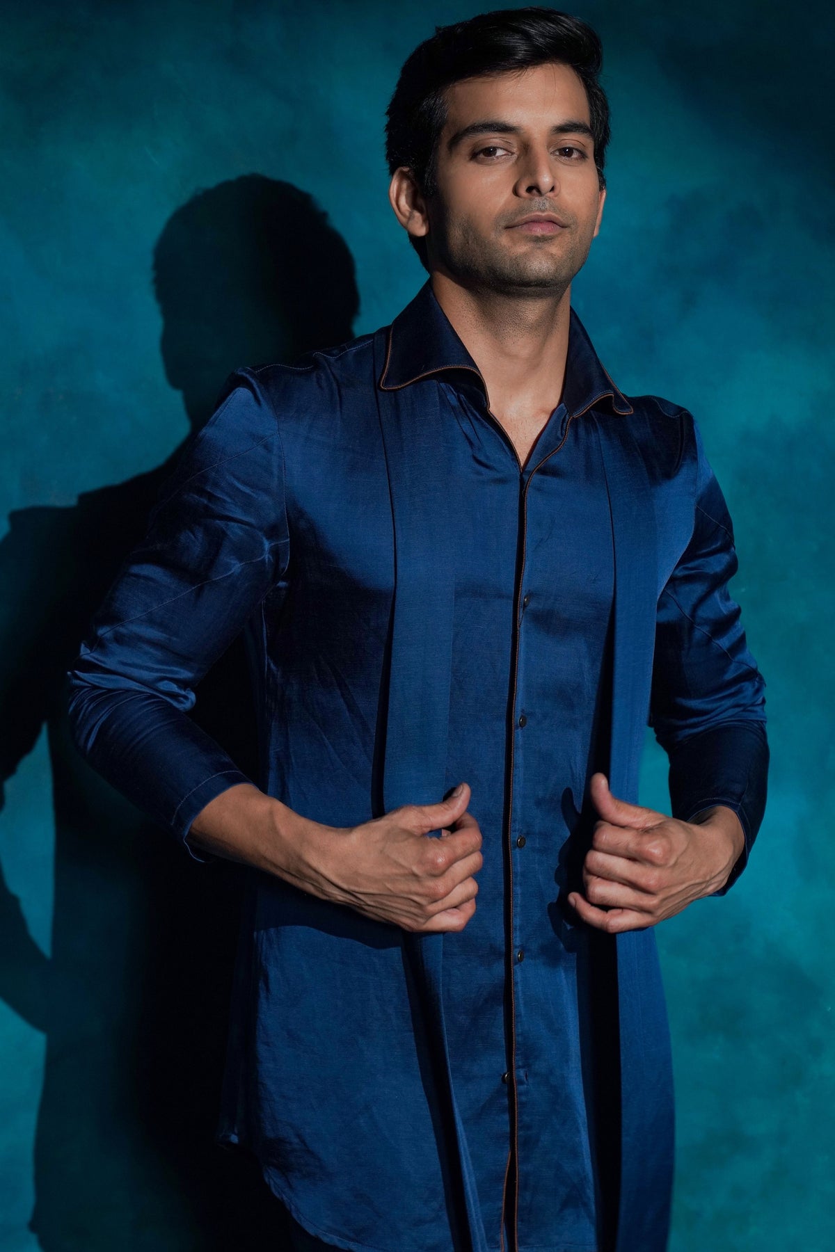 Classic Teal Shirt Set