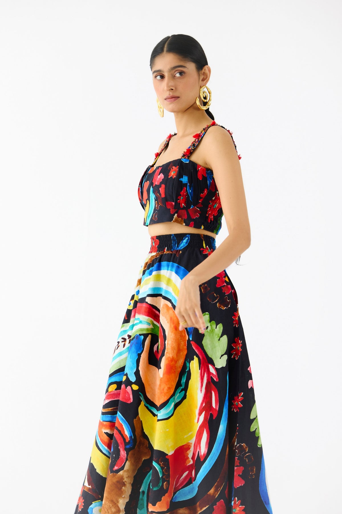 Meadow Bustier and Skirt