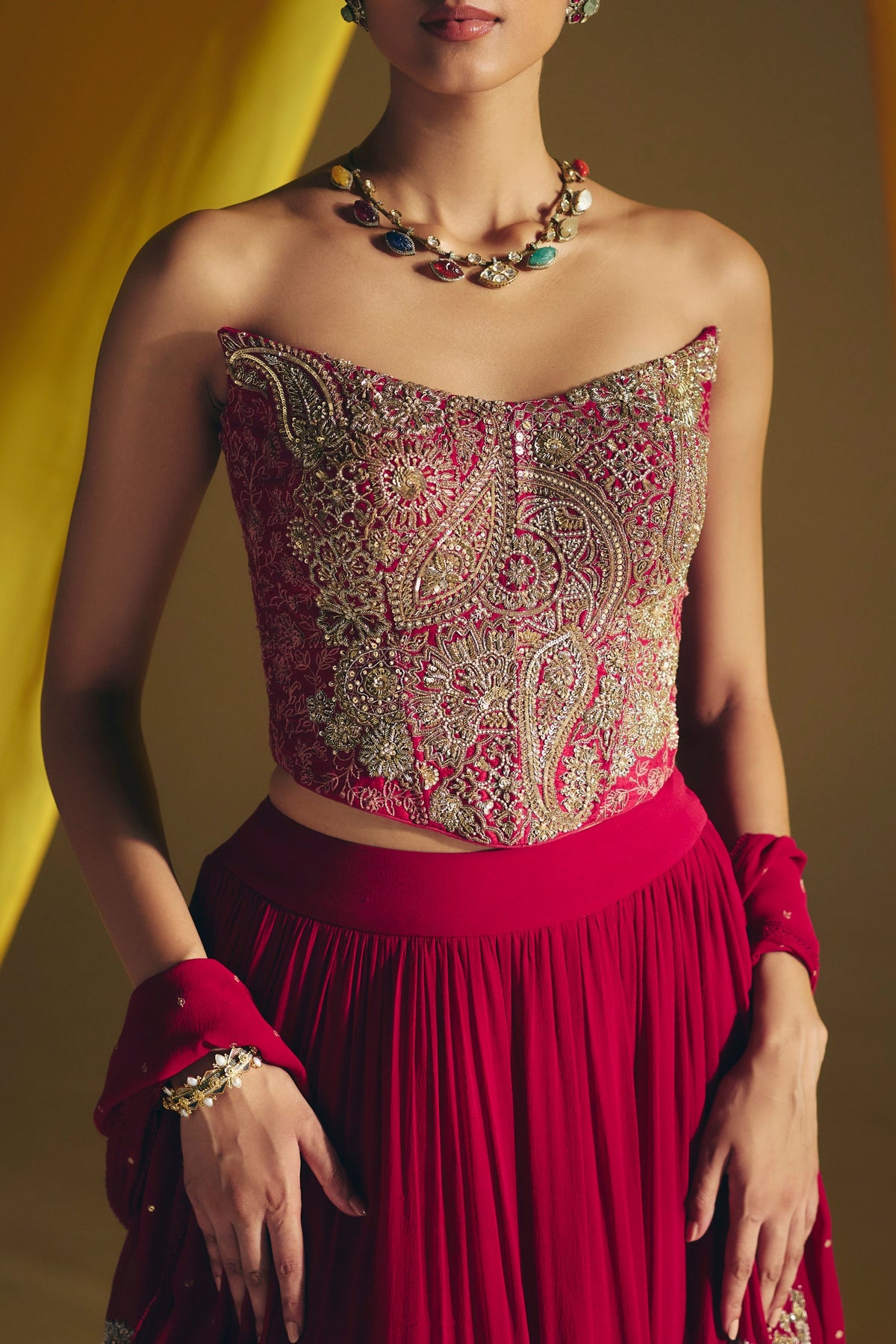 Meher Skirt Set