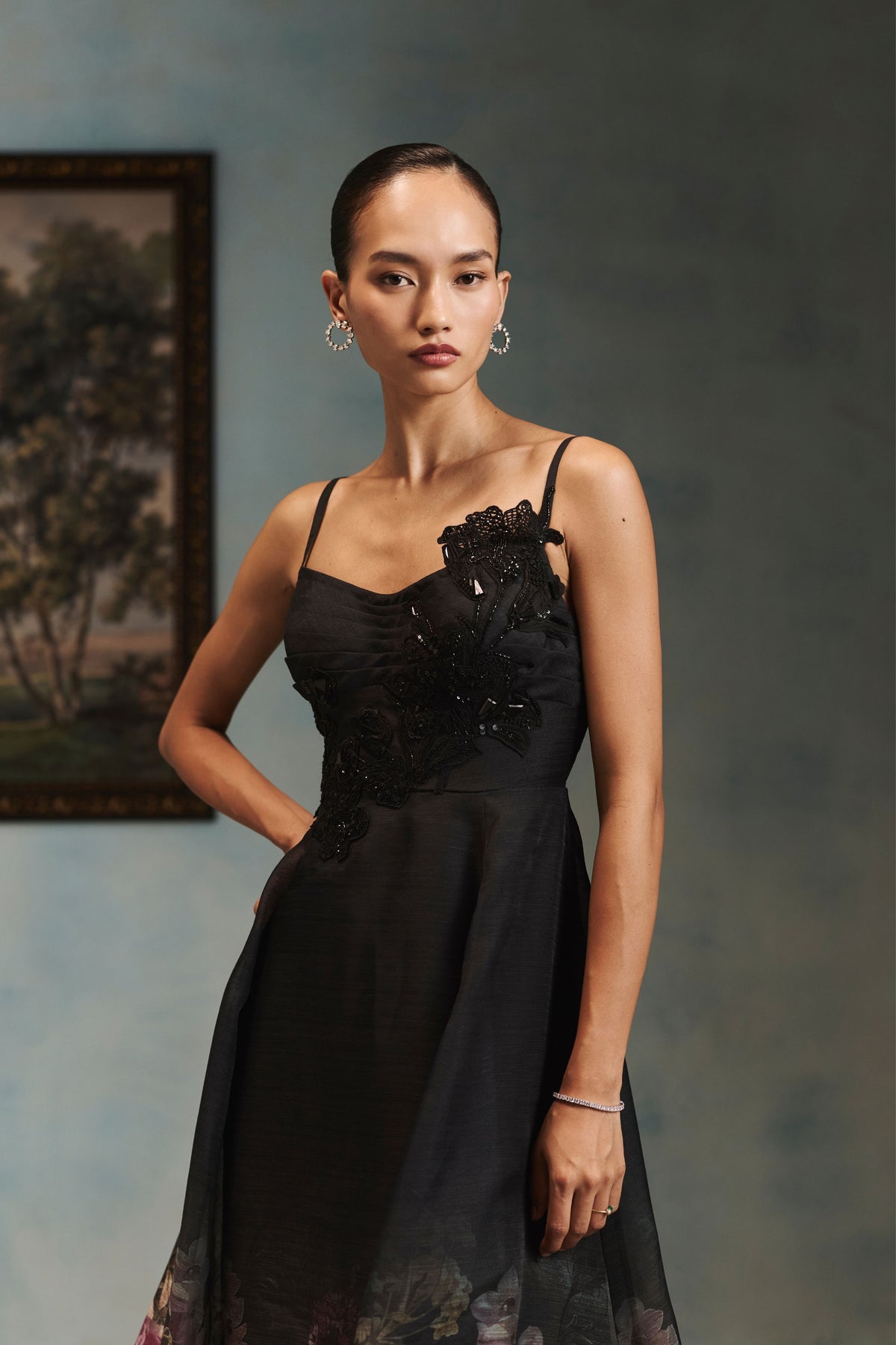 Vienna Fern Glow Dress