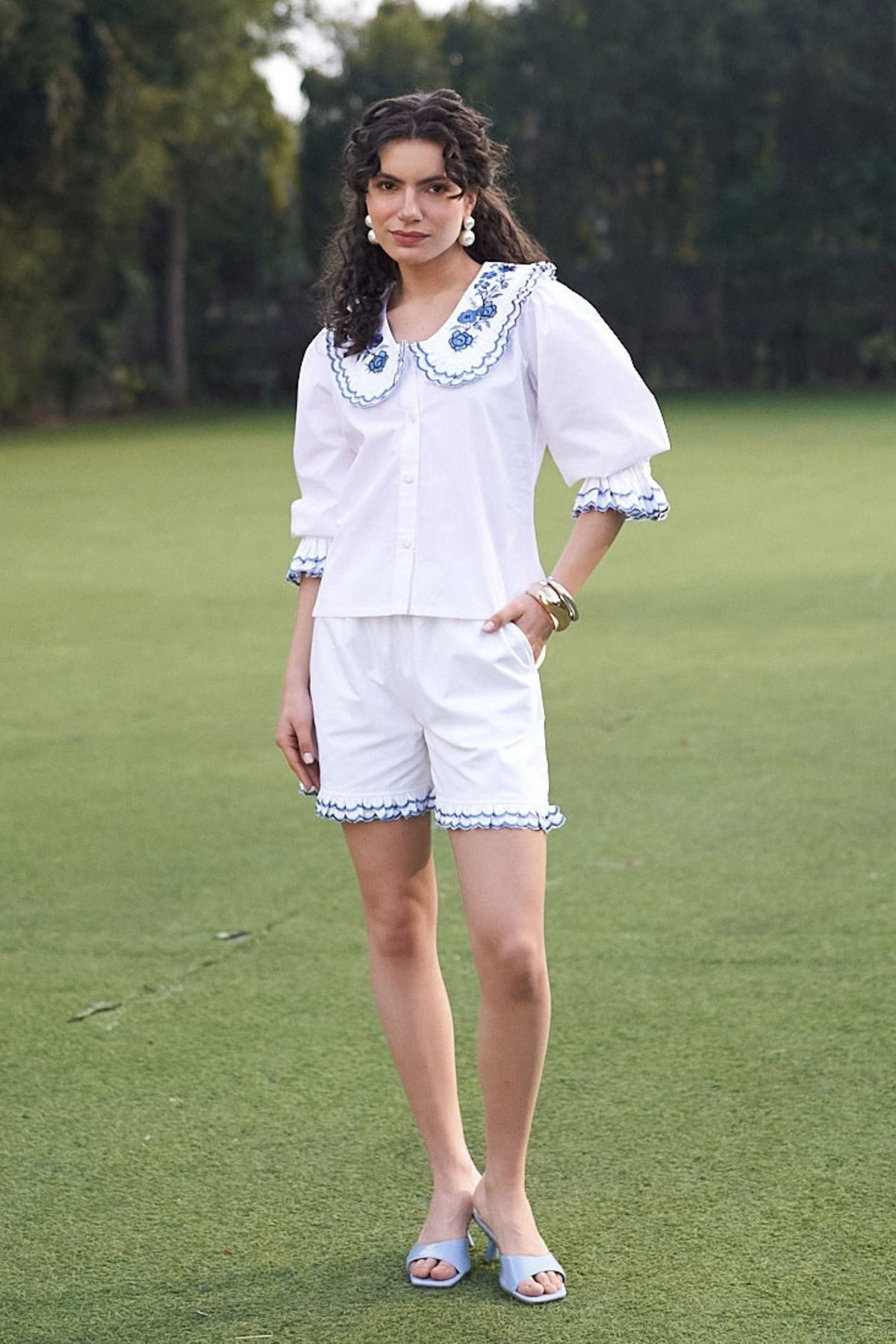 Porcelain Co-Ord Set
