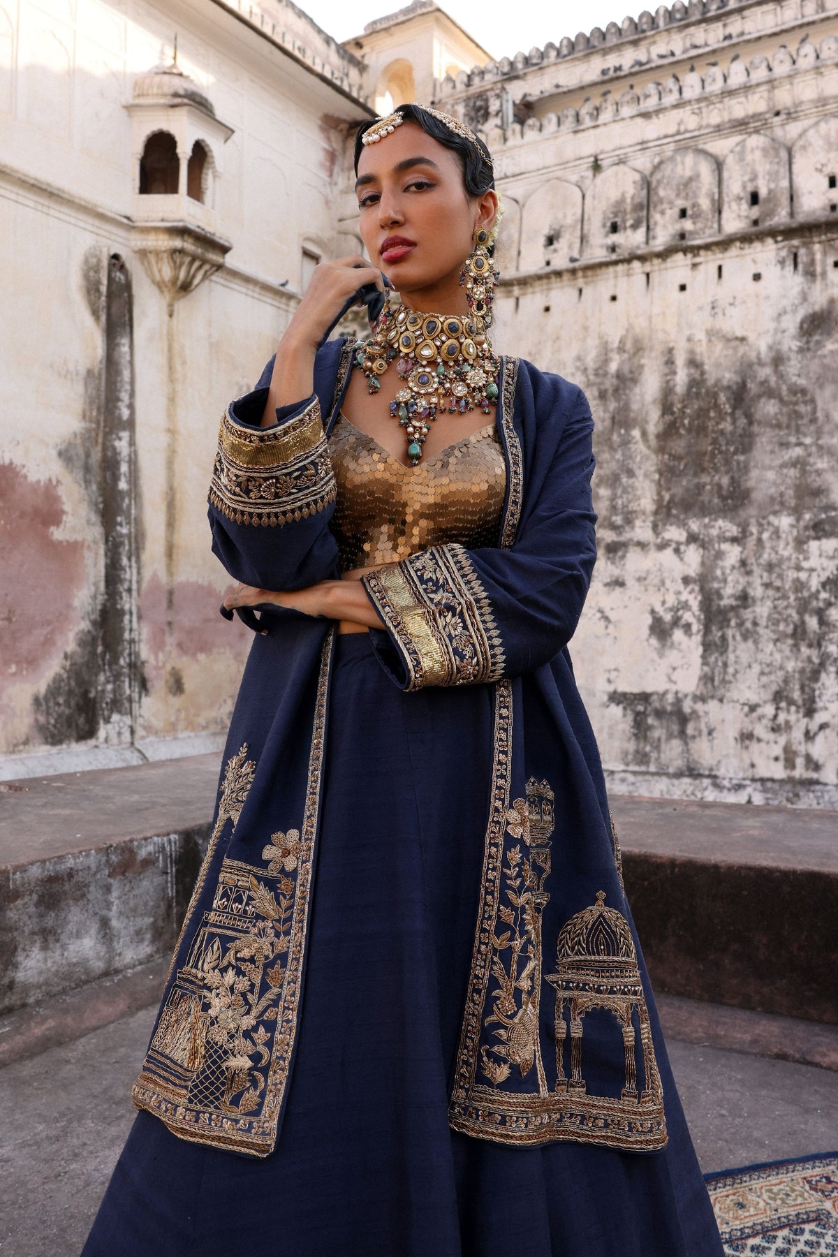 Charbagh Lehenga Set