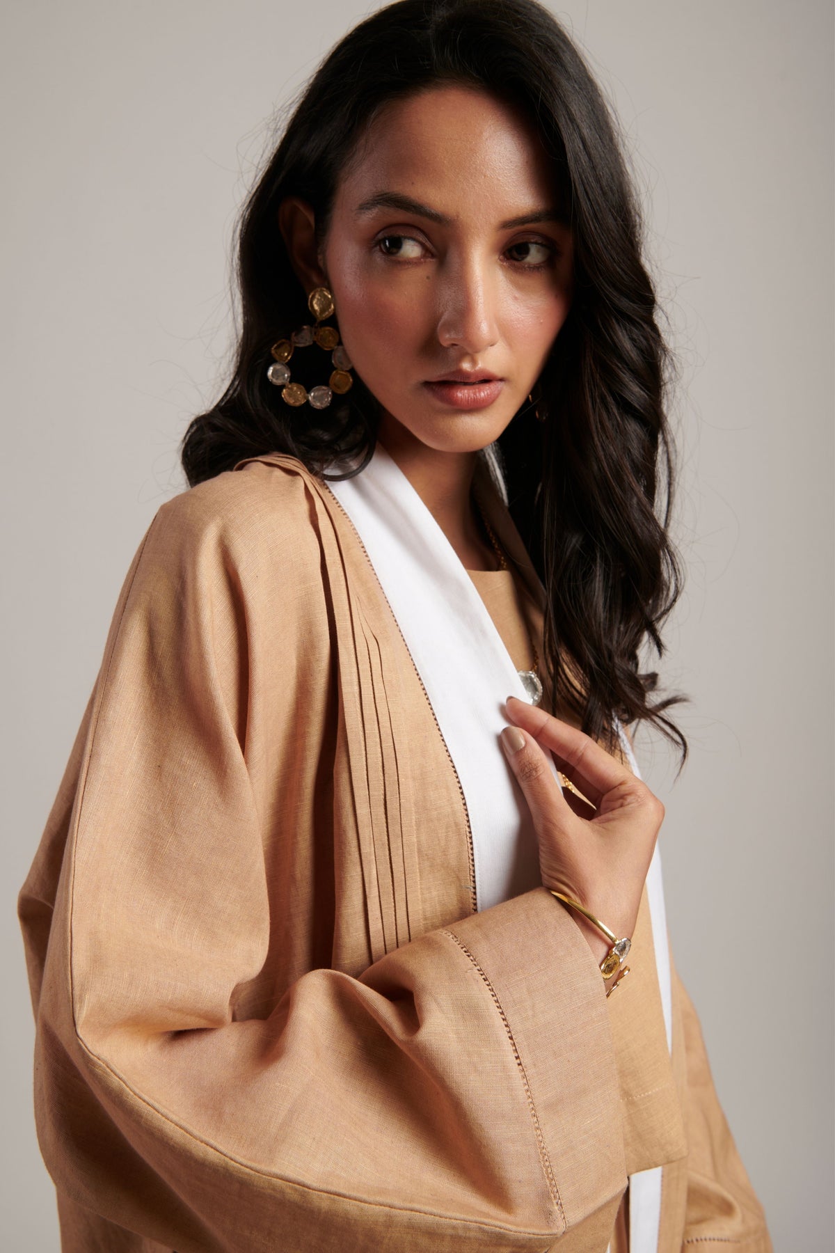 Honey Raisa Sleeved Overlay