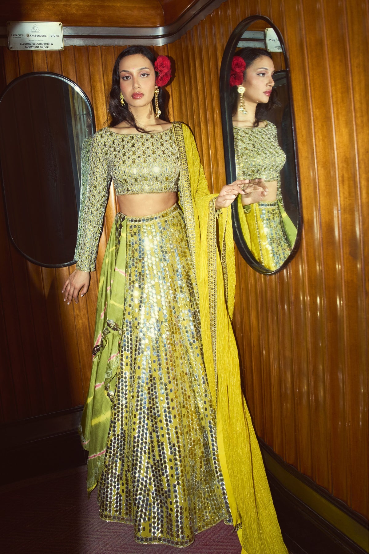 Chand Sitare Sequin Lehenga Set