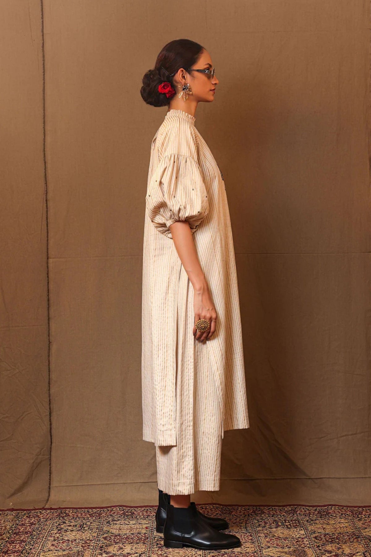 Off- White Club Tunic Set