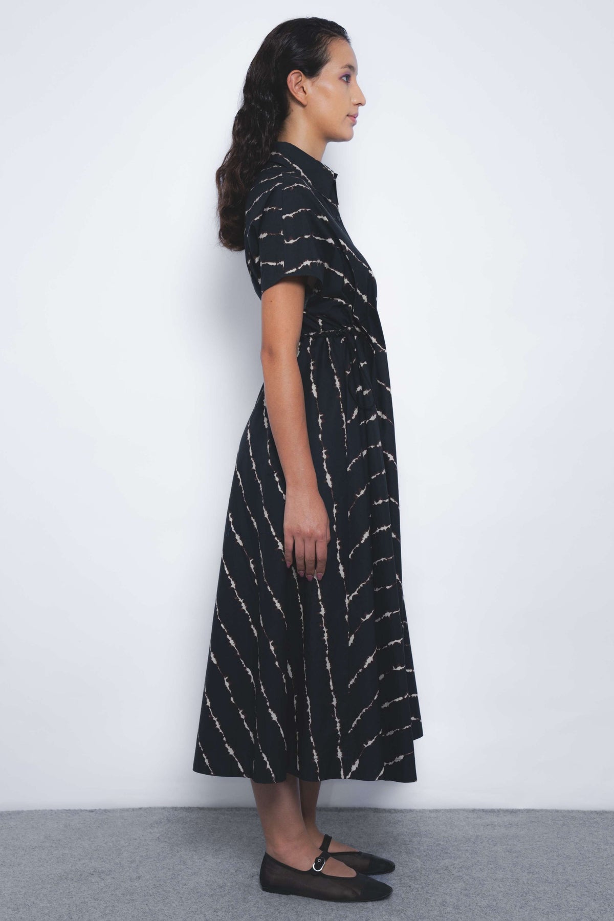 Sol Parka Dress in Spina Print