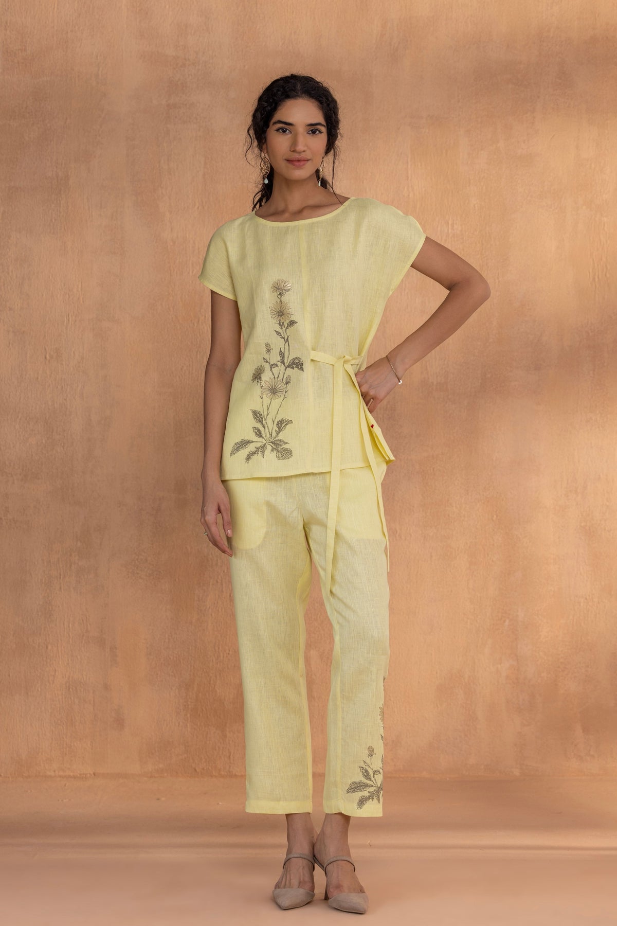 Golden Daisy Co-ord Set