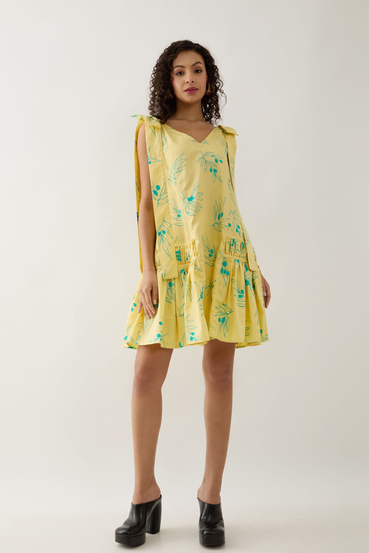 Lemon Nubra Dress