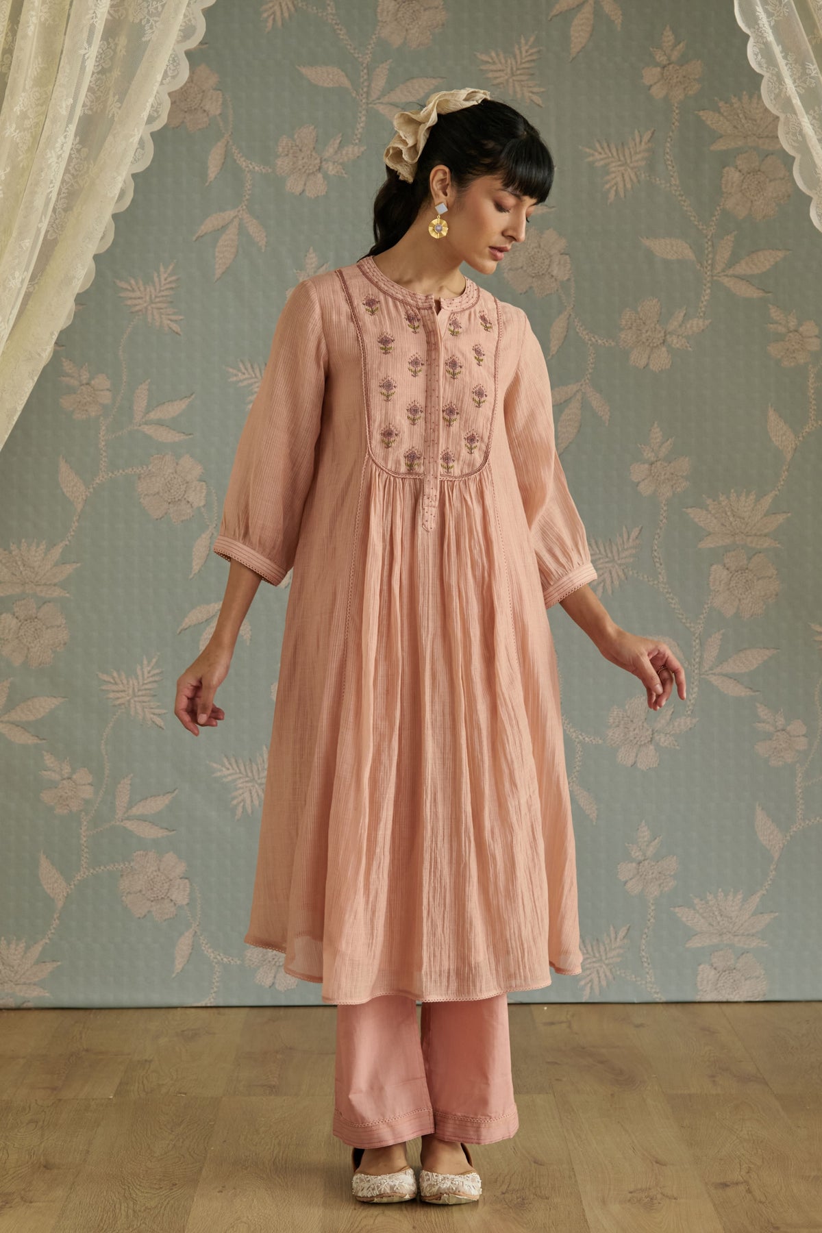 Pink Maira Tunic Set