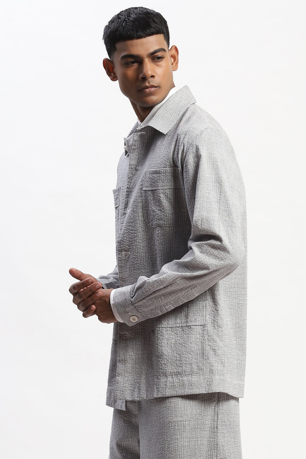 Hand Drawn Lines Jacket