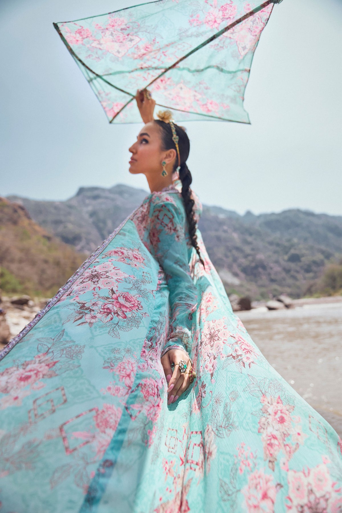 Naza Chiffon Sharara Set