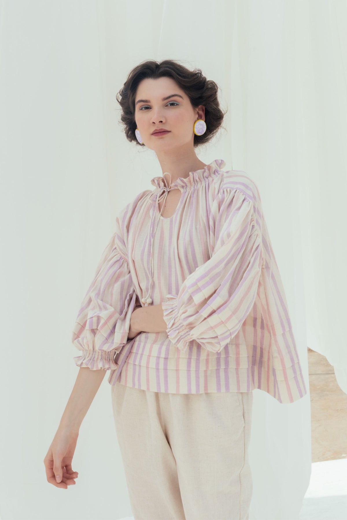 Bloom Peasant Top