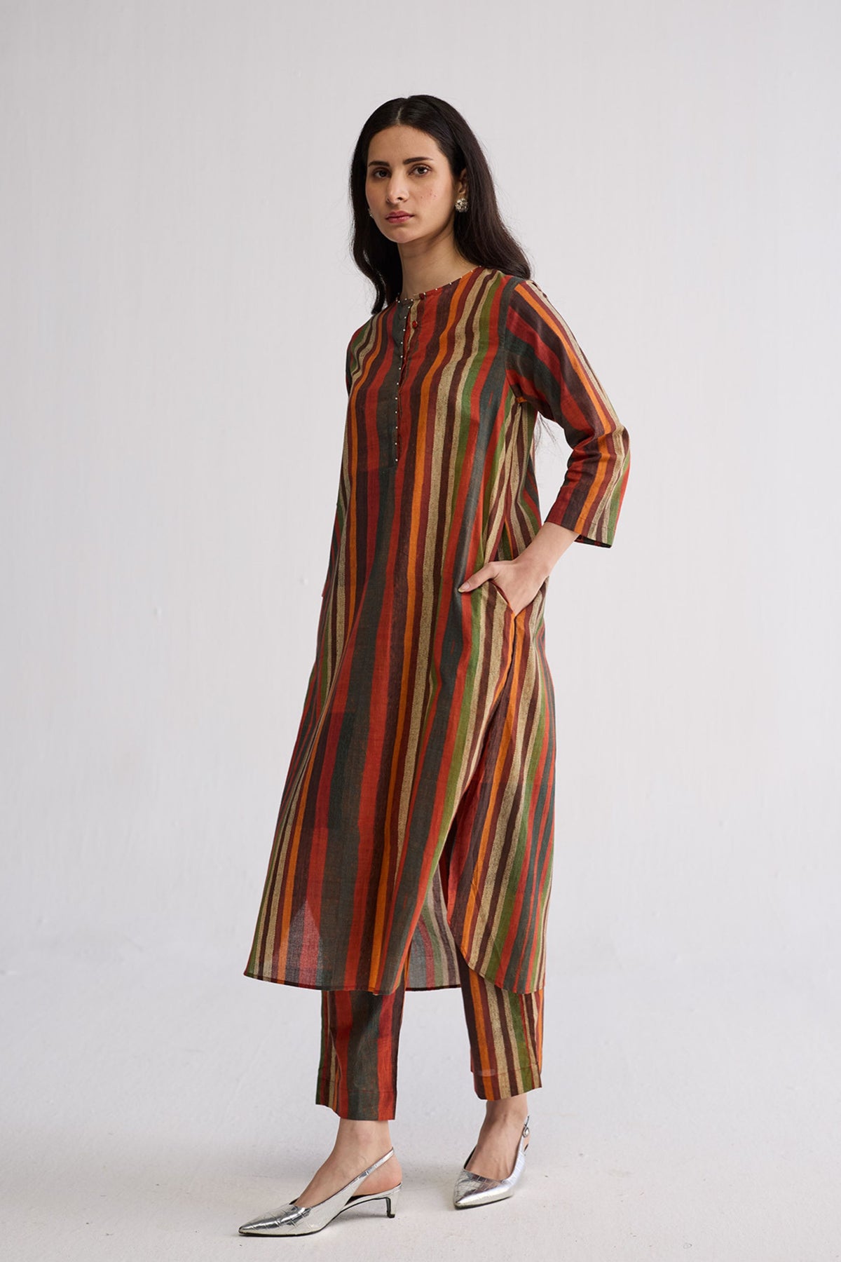 Jilian Long Kurta Set