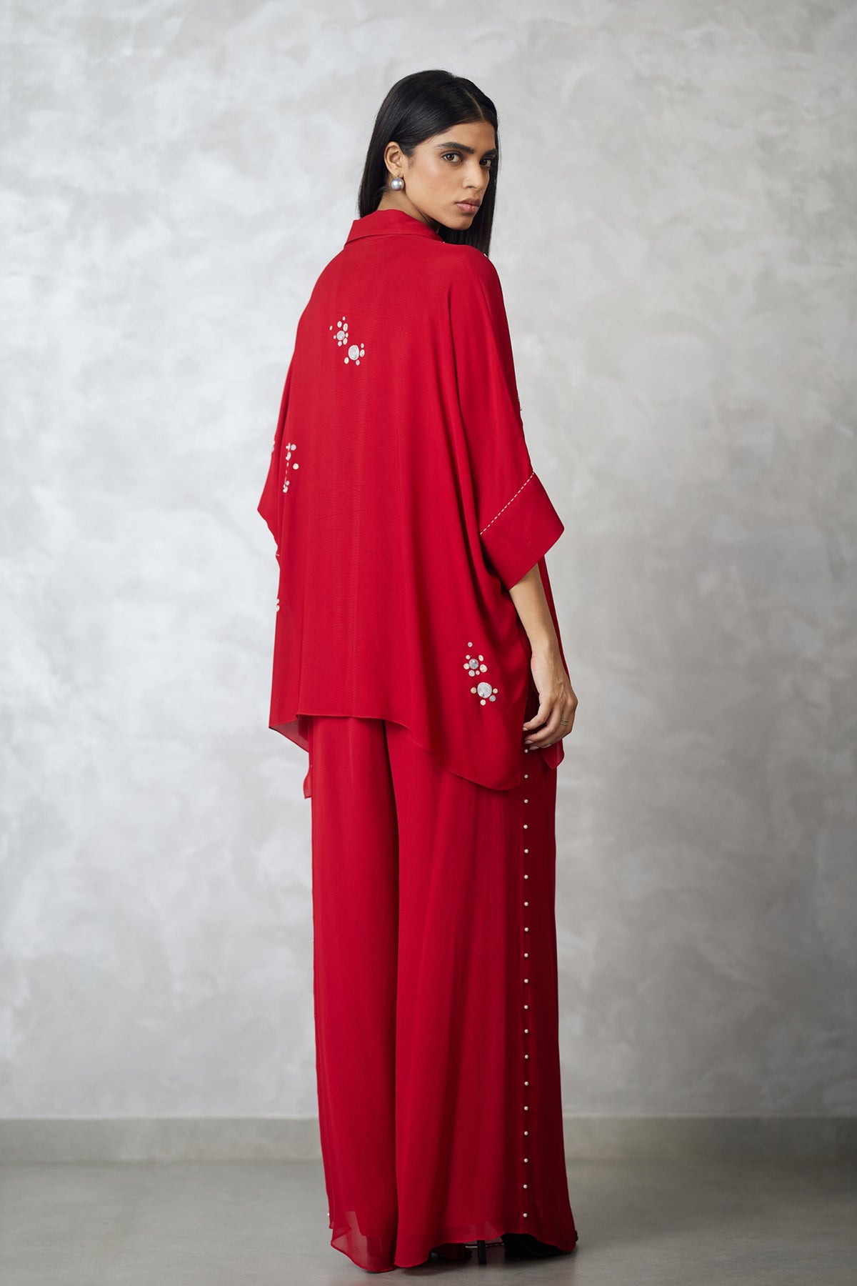 Pearl Georgette Co-ord Set