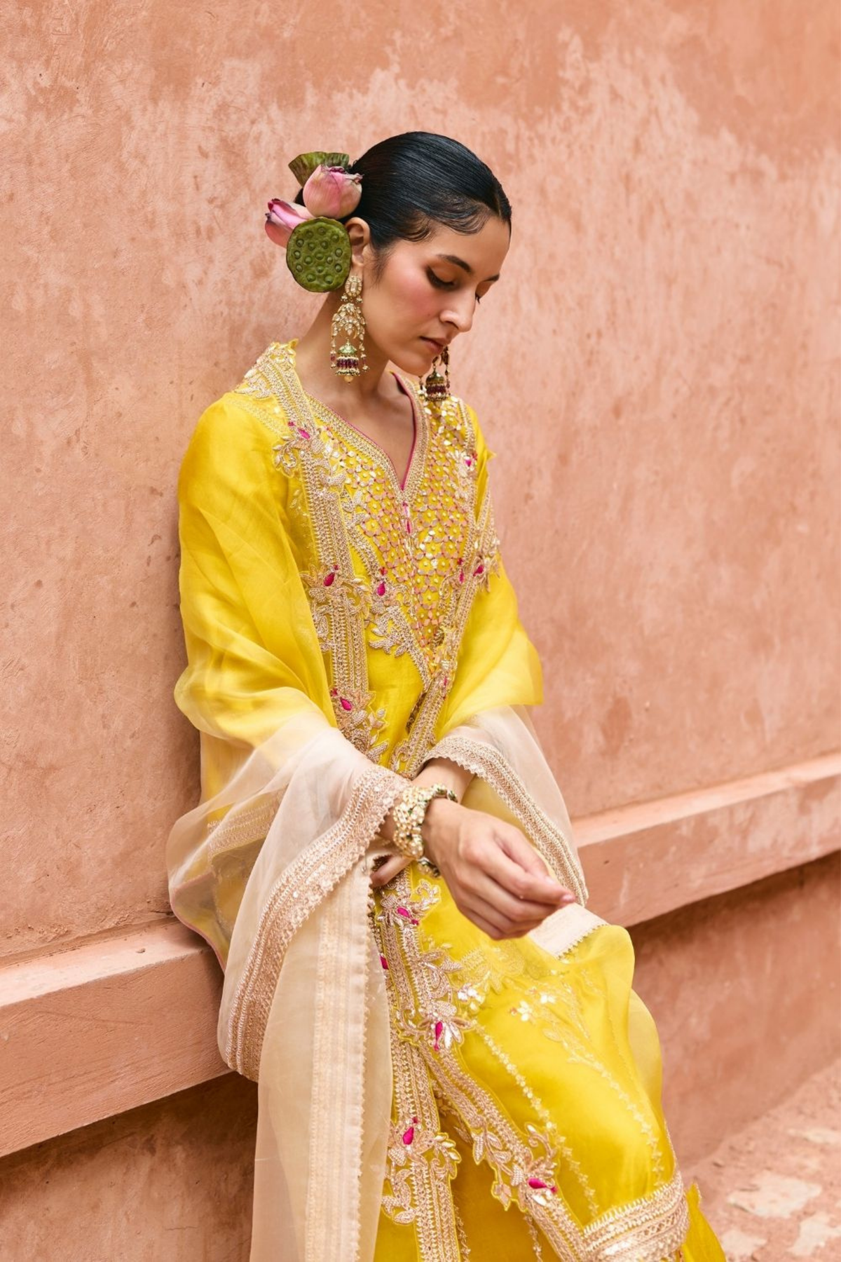 Rohini Sharara Set