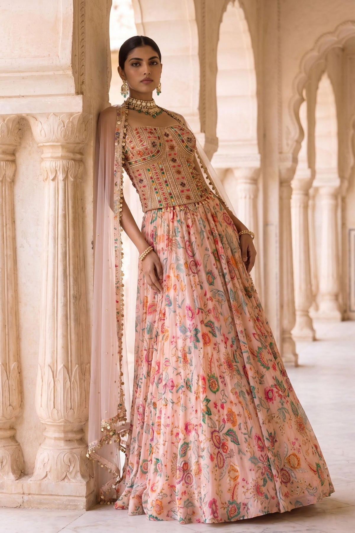 Bagh-E-Bahar Lehenga Set