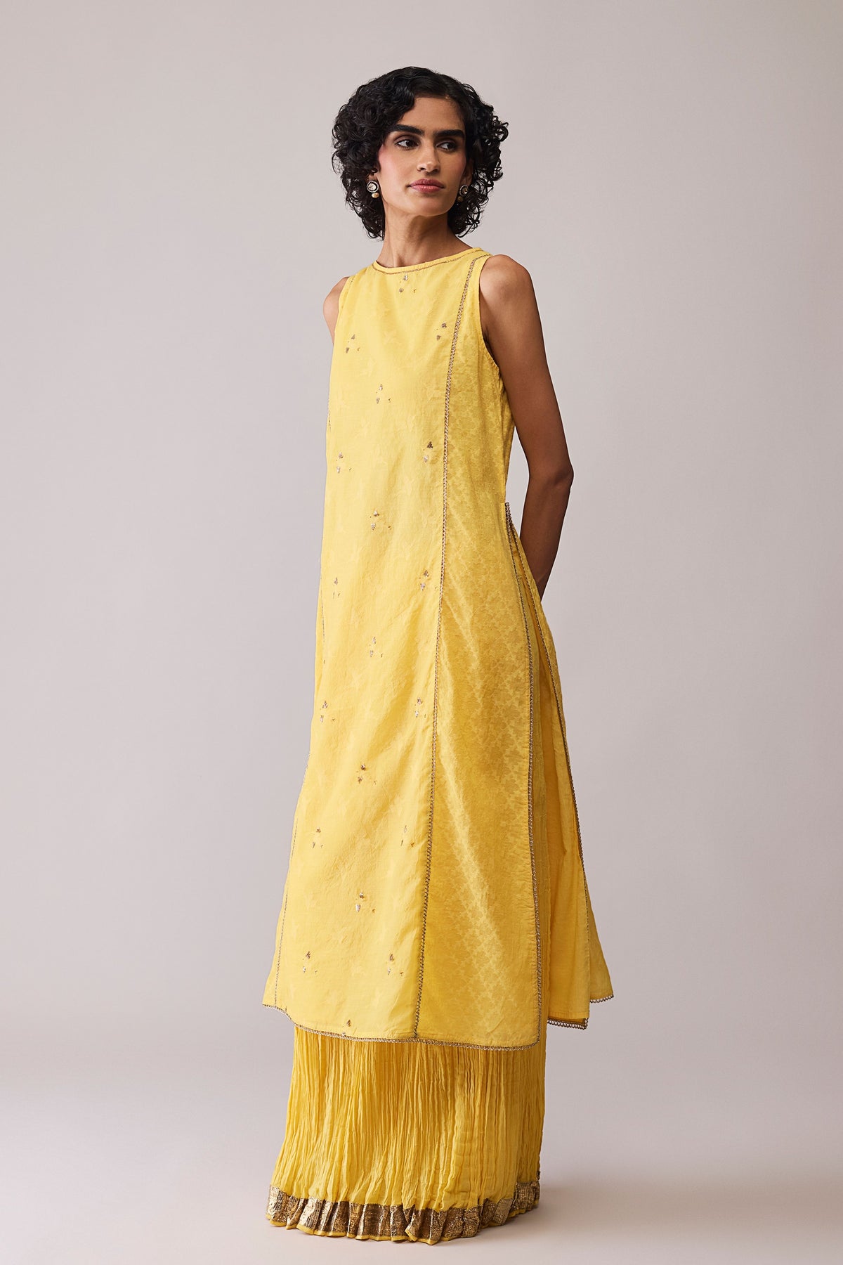 Inayat Yellow Dupatta
