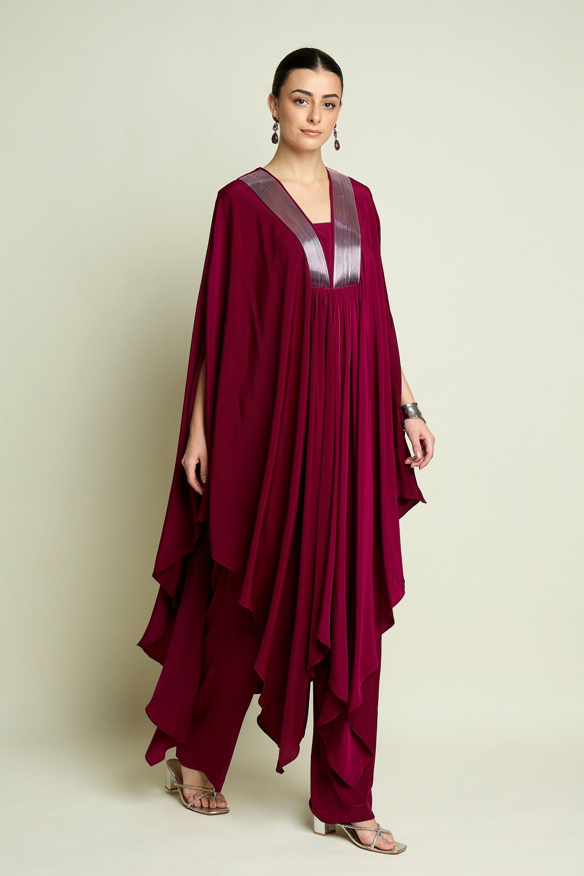 Ruby Kaftan Set