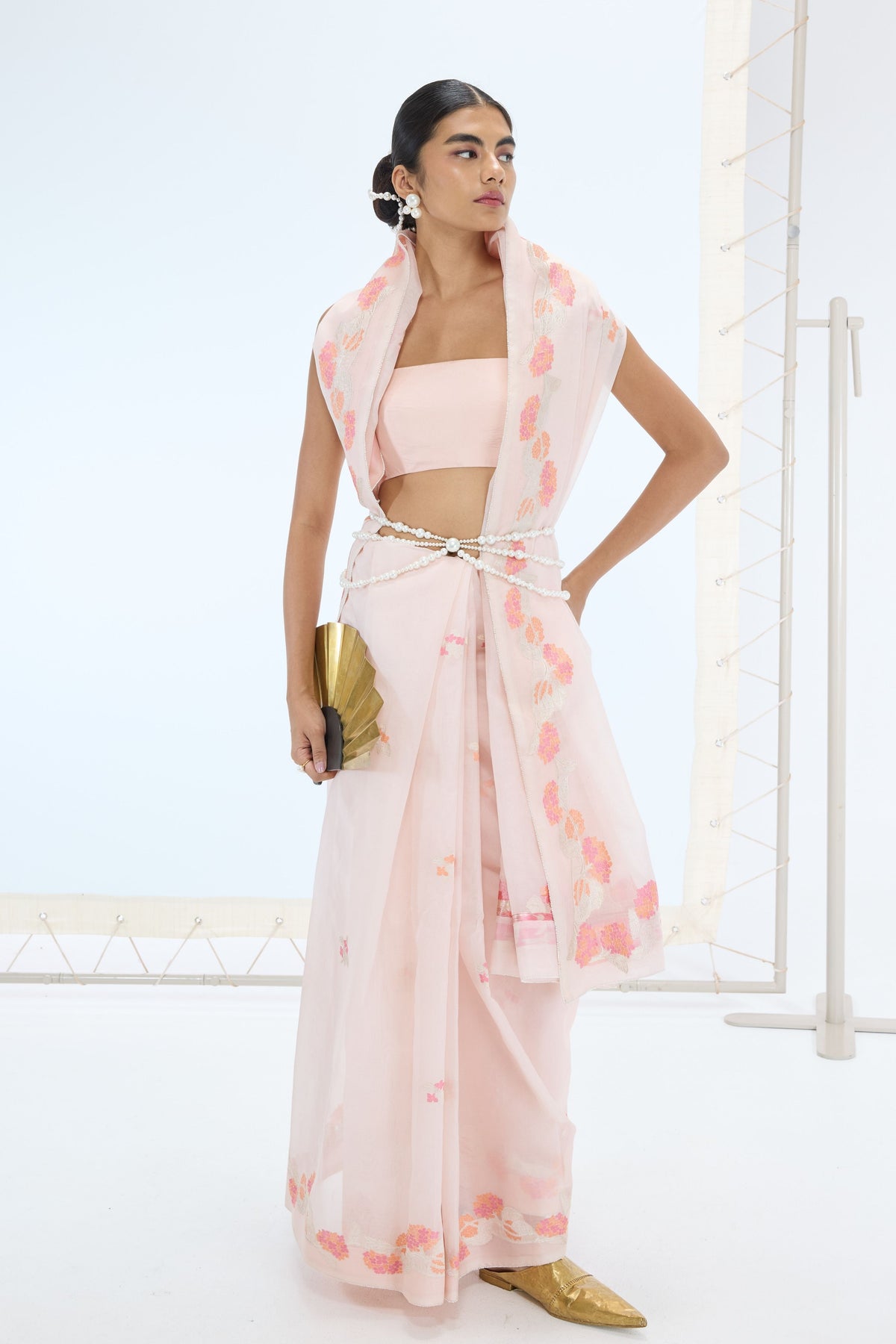The Anna Saree in Pink