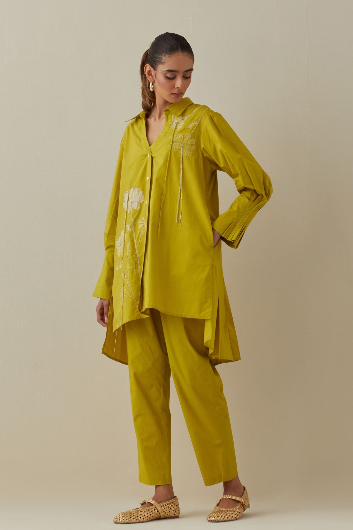 Nada Mustard Shirt