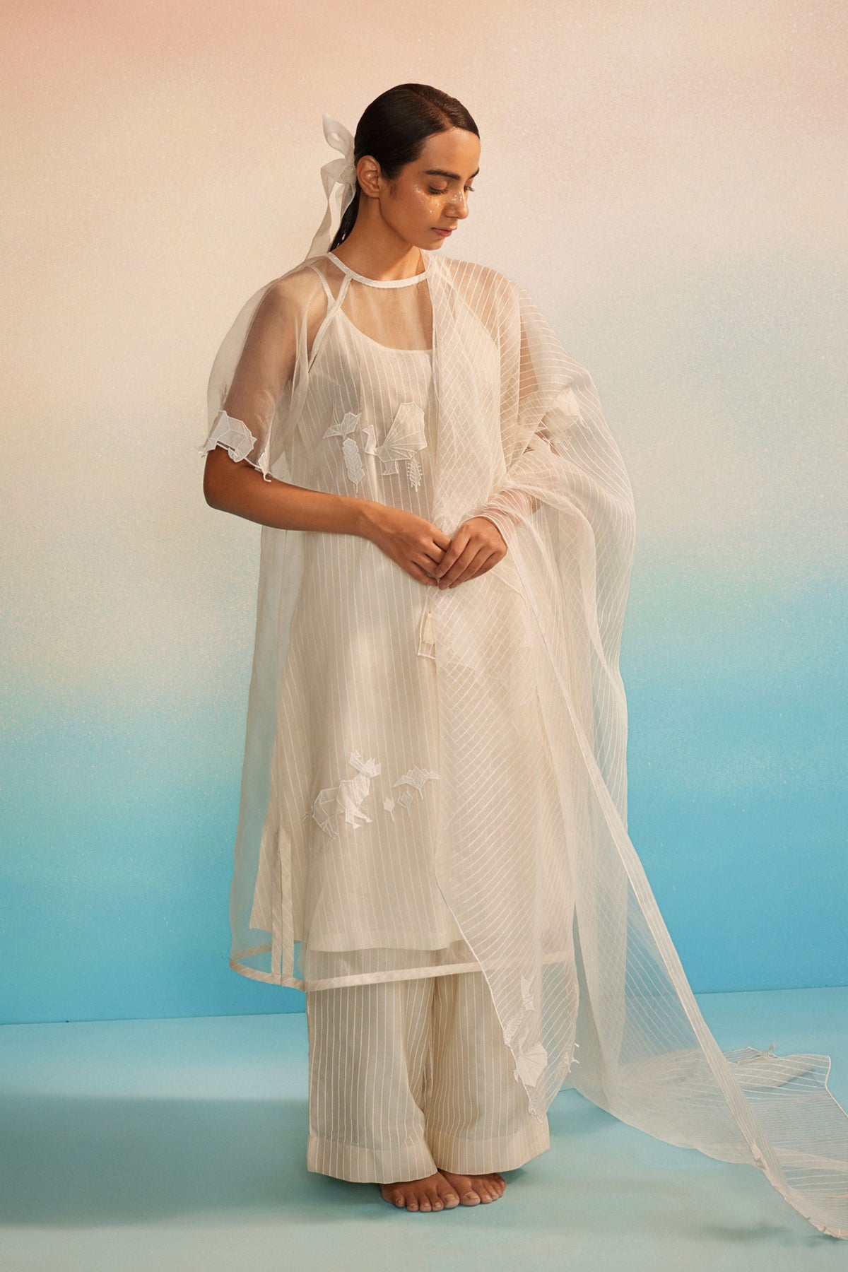 Yuugen Organza Kurta Set