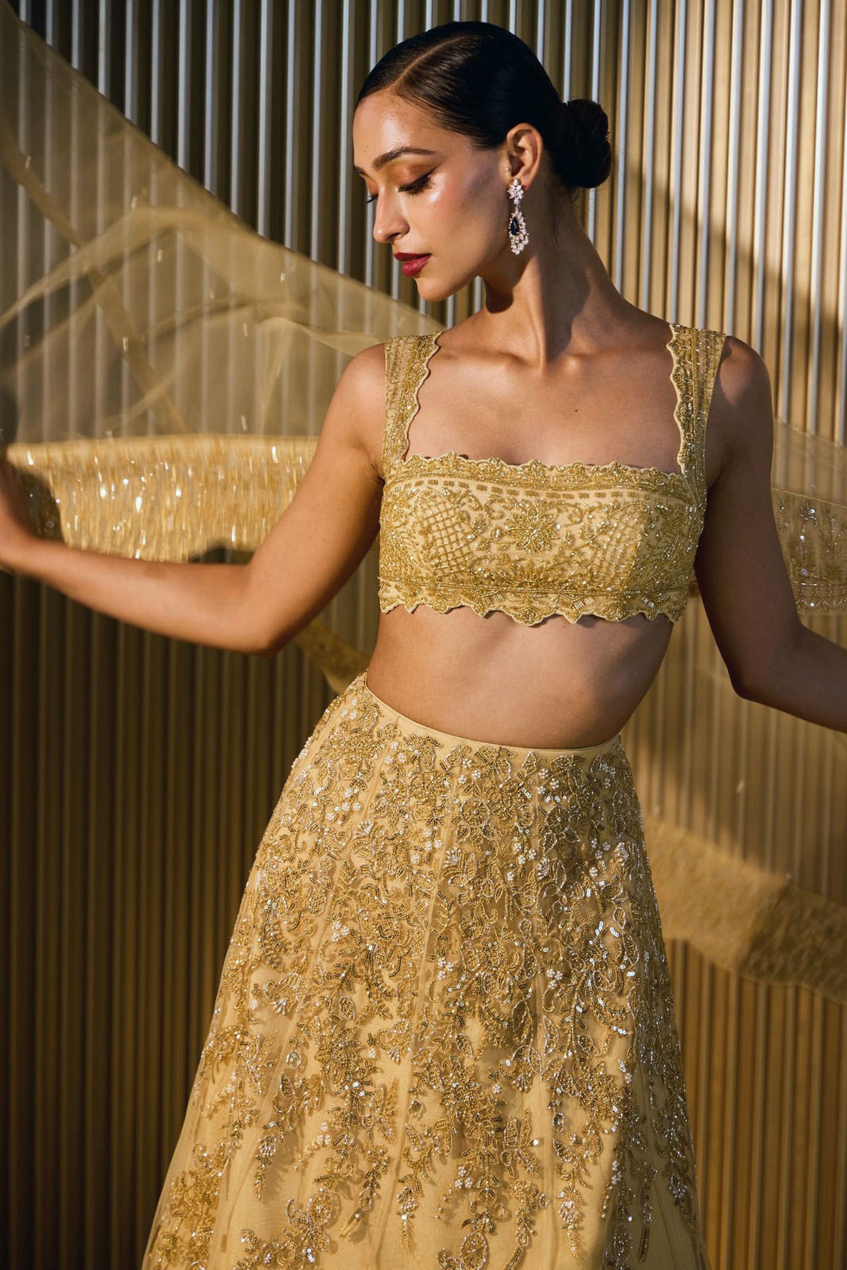 Golden Hour Lehenga Set